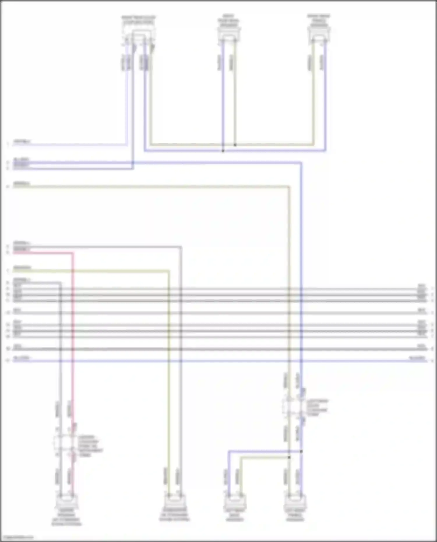 Q8 Sportback e-tron Audi I (2022-2024): Radio circuit, w/o amplifier (2 of 5)