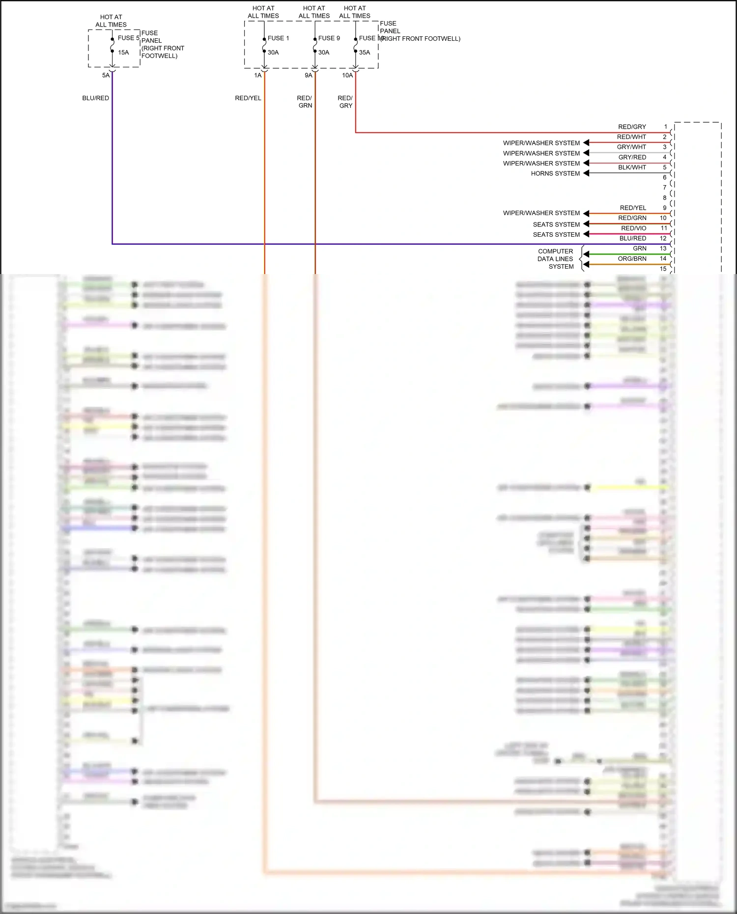 Audi Q8 Sportback e-tron I (2022-2024) computer data lines system wiring diagram  (69 of 207)