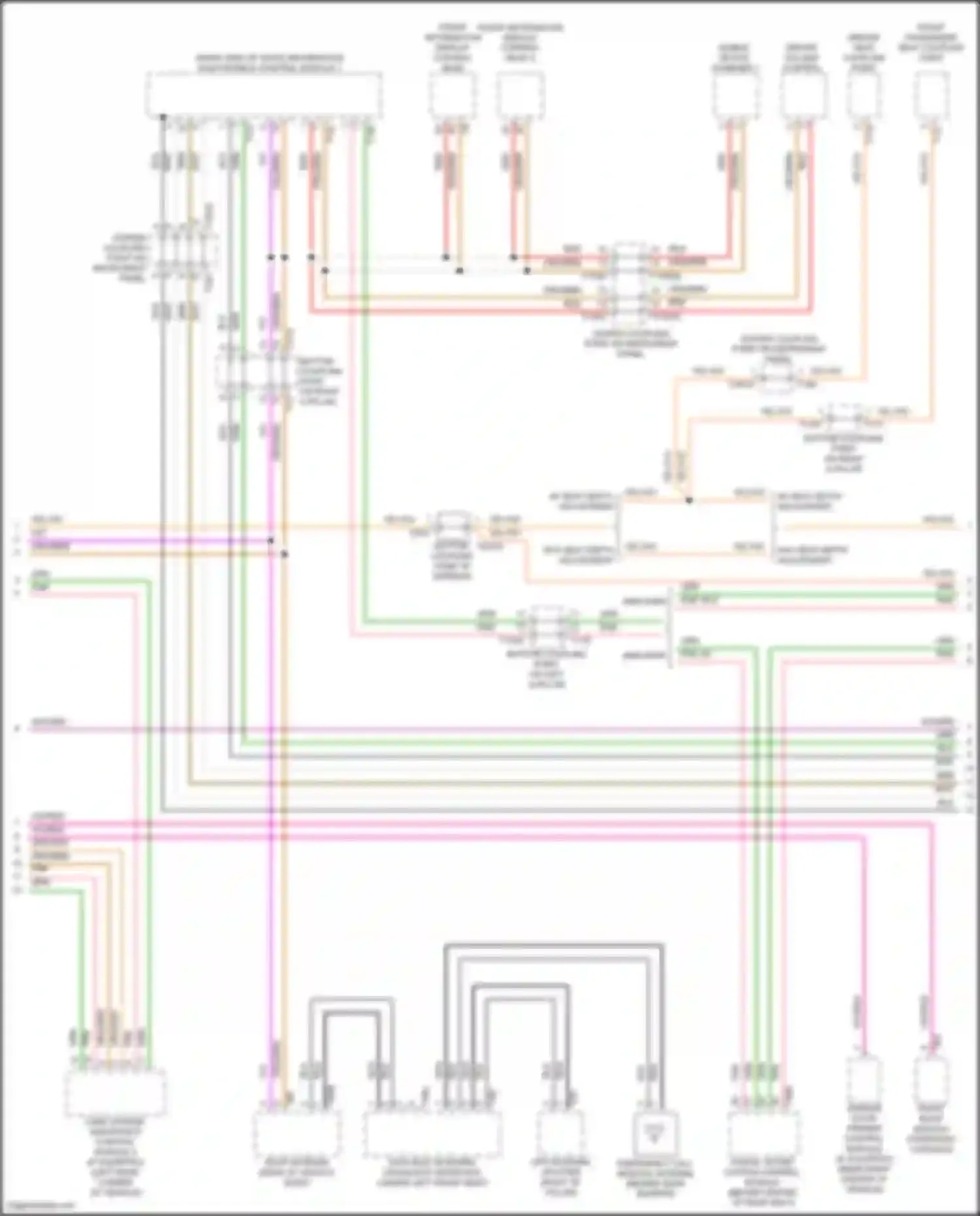 Q8 Audi I facelift (2023-2024): Computer data lines circuit (8 of 9)