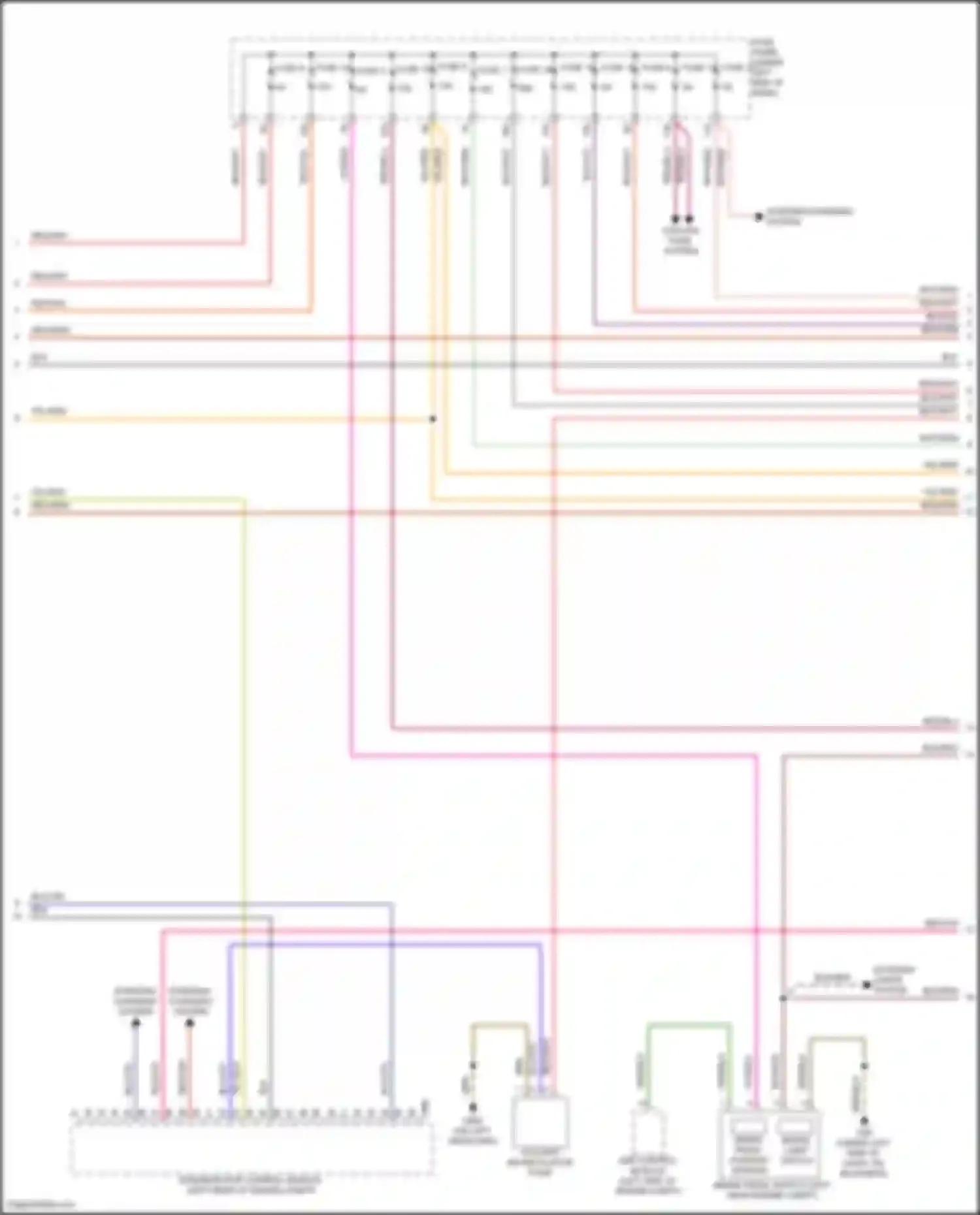 Q8 Audi I facelift (2023-2024): Wiring diagram engine performance 3.0l turbo hybrid (2 of 13)