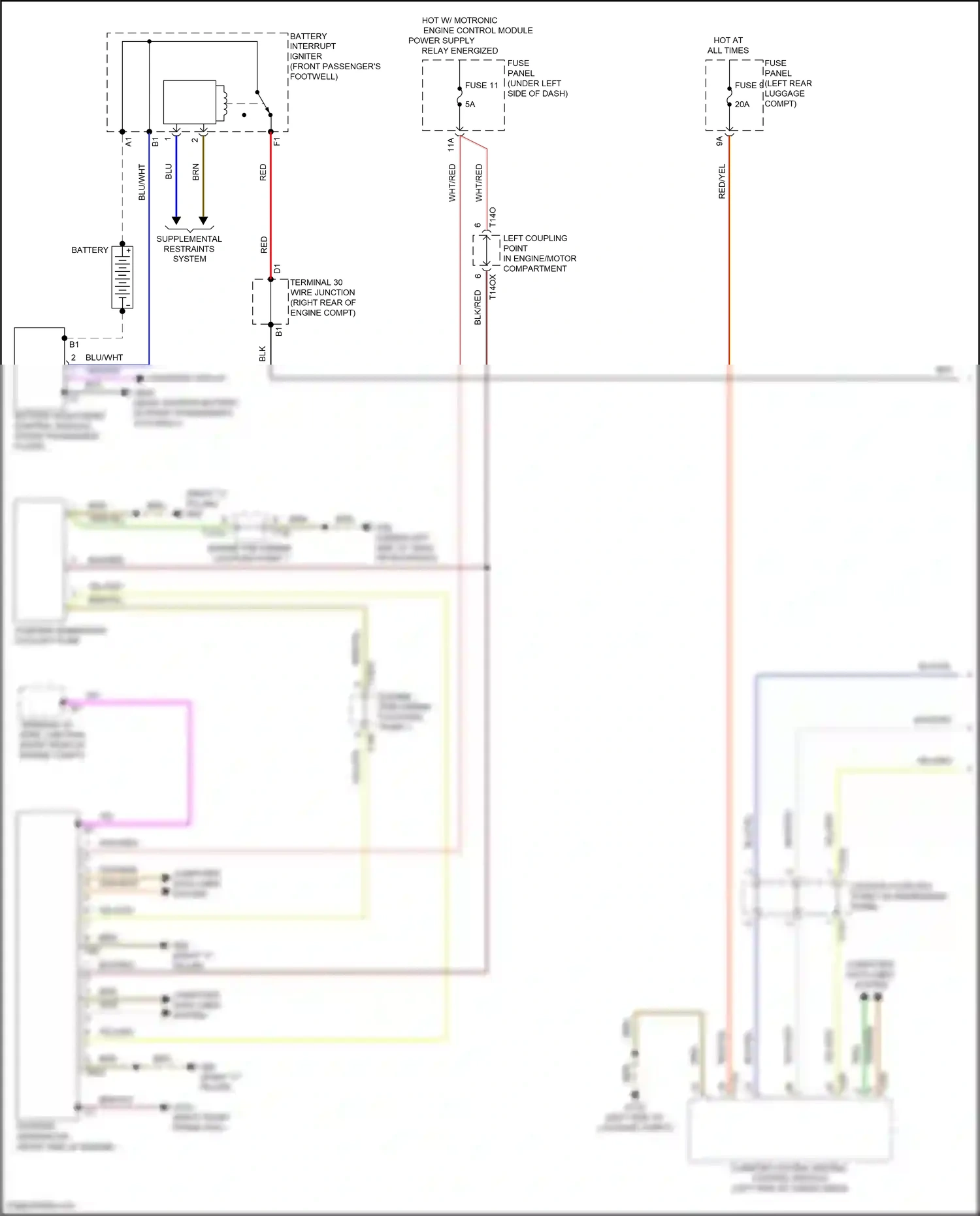 Audi Q8 I facelift (2023-2024) computer data lines system wiring diagram  (47 of 137)