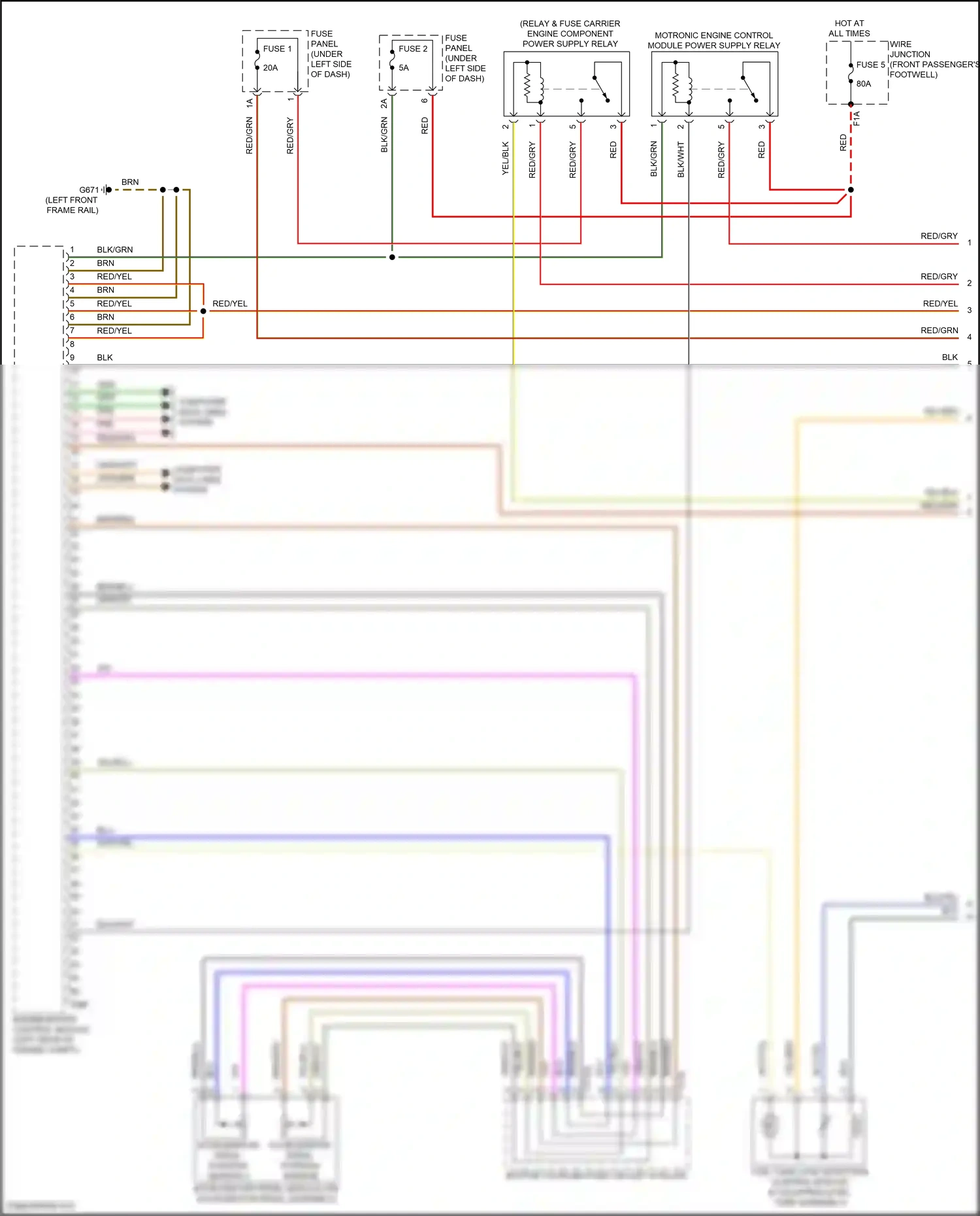 Audi Q8 I facelift (2023-2024) computer data lines system wiring diagram  (135 of 137)