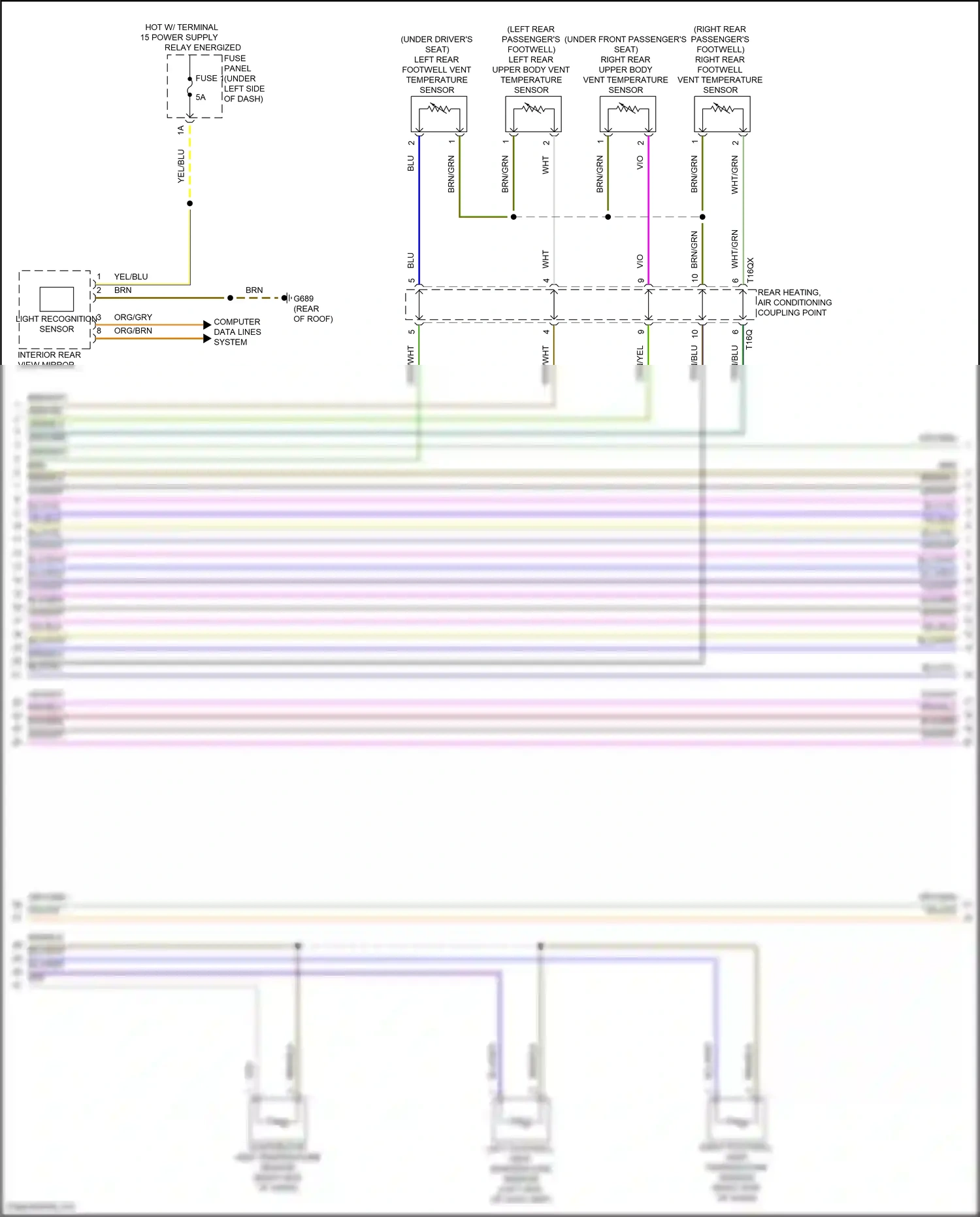 Audi Q8 I facelift (2023-2024) computer data lines system wiring diagram  (70 of 137)