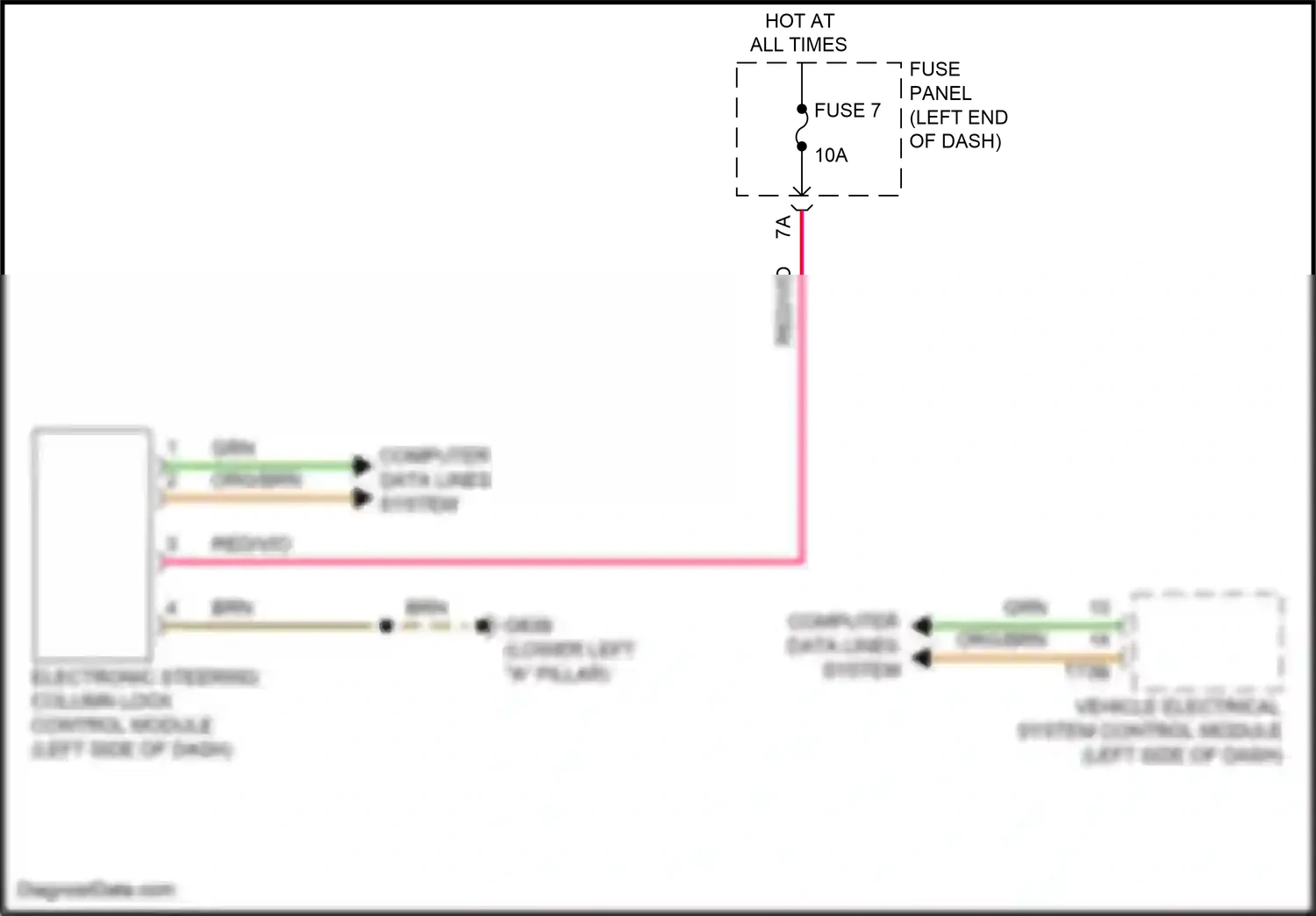 Audi Q8 I facelift (2023-2024) computer data lines system wiring diagram  (49 of 137)