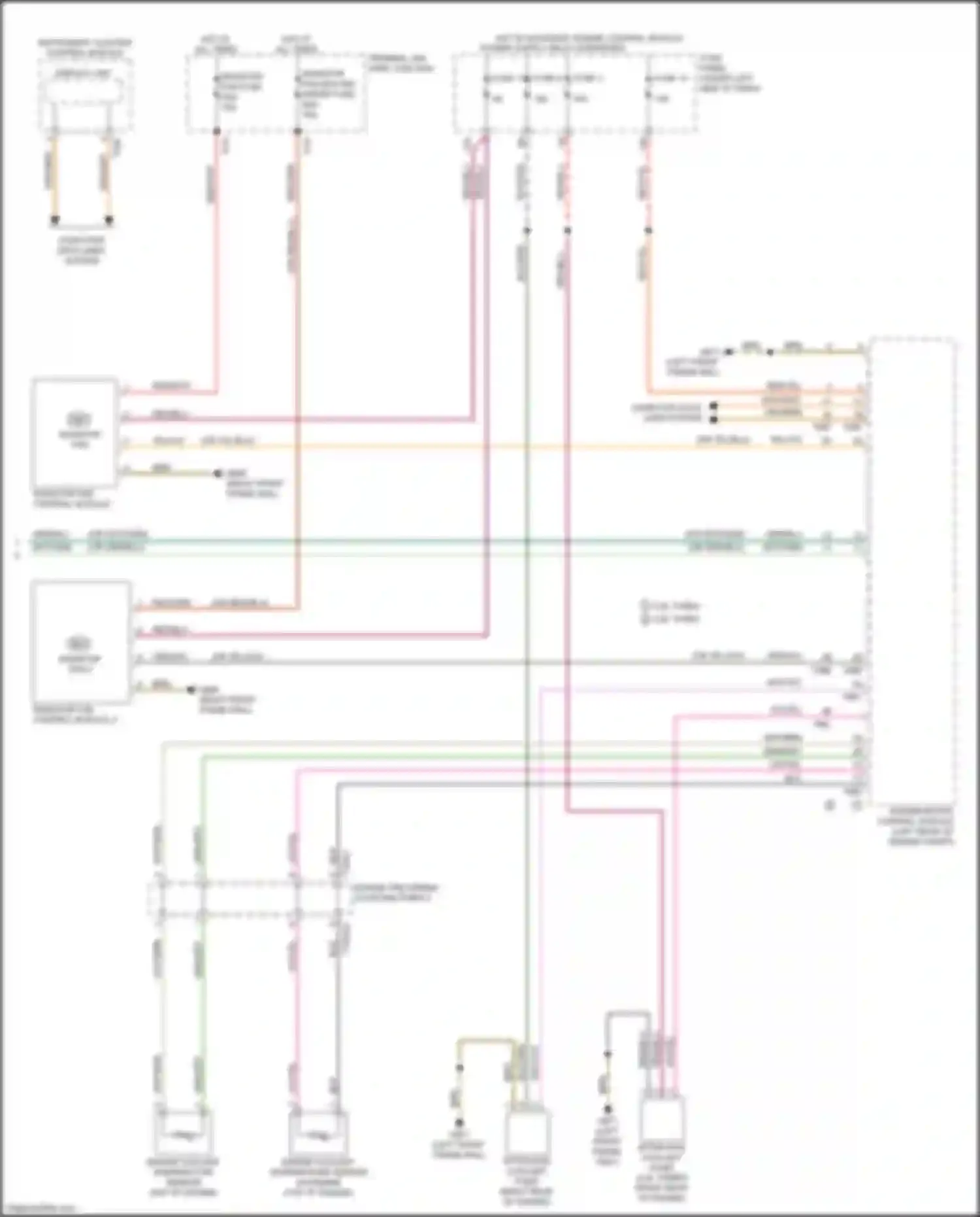 Q8 Audi I (2018-2023): Automatic a/c circuit, w/ climatronic w/o multi-zone controls & rear controls (3 of 3)