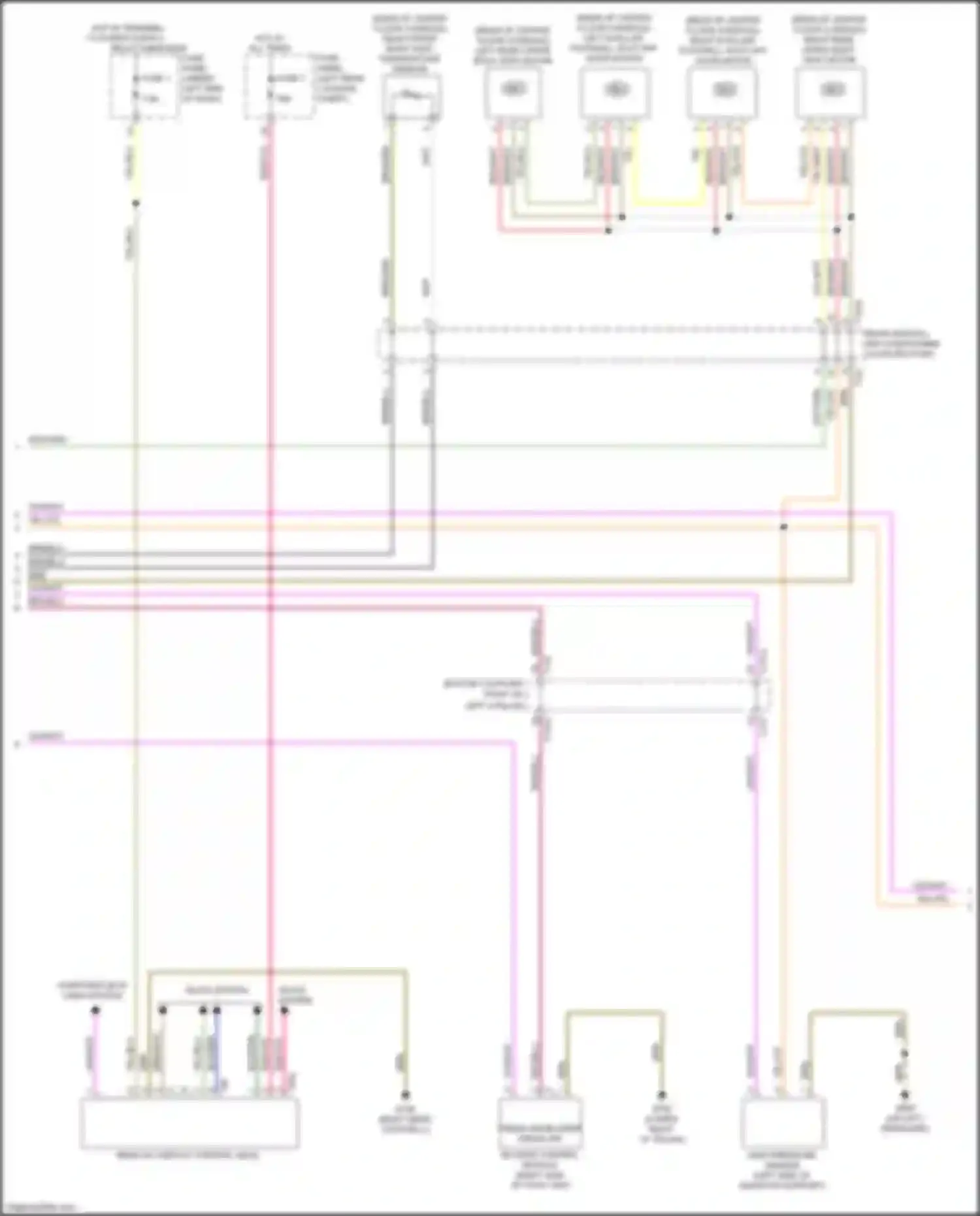 Q8 Audi I (2018-2023): Automatic a/c circuit, w/ climatronic w/o multi-zone controls w/ rear controls (3 of 4)