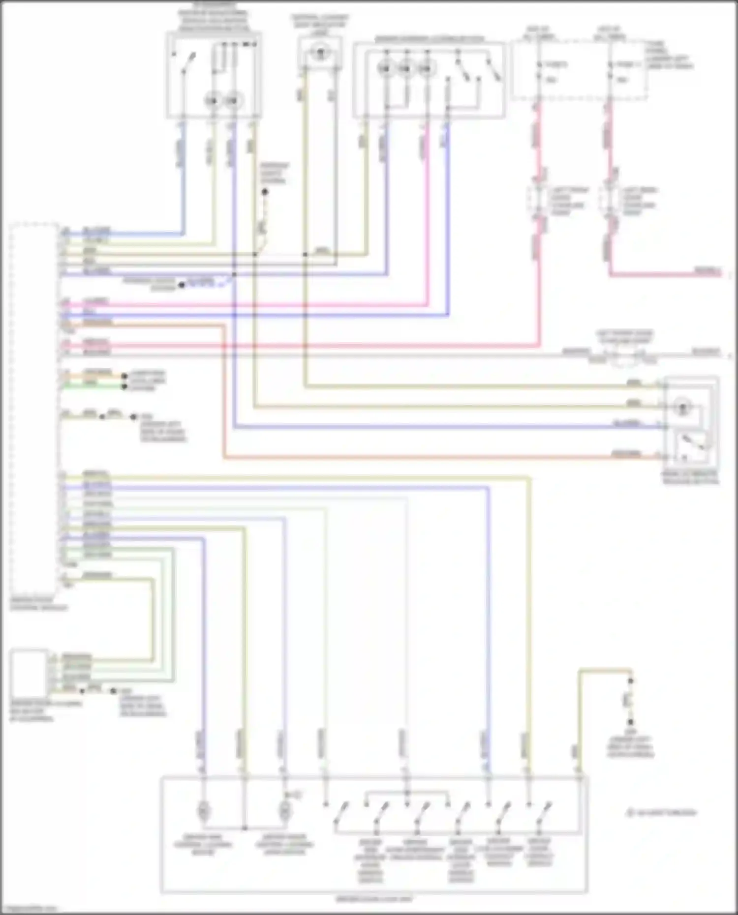Q8 Audi I (2018-2023): Forced entry circuit (1 of 6)