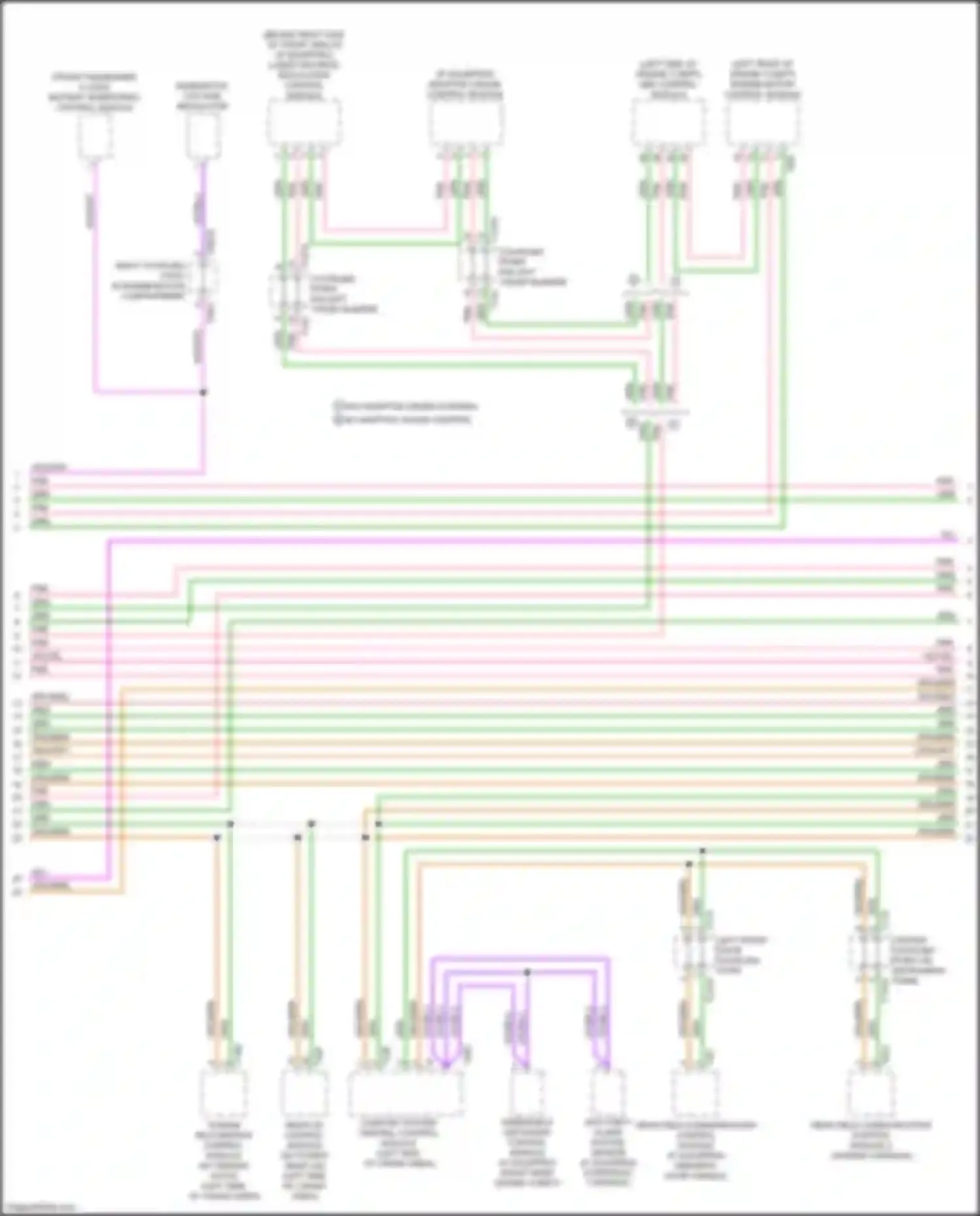 Q8 Audi I (2018-2023): Computer data lines circuit (2 of 7)