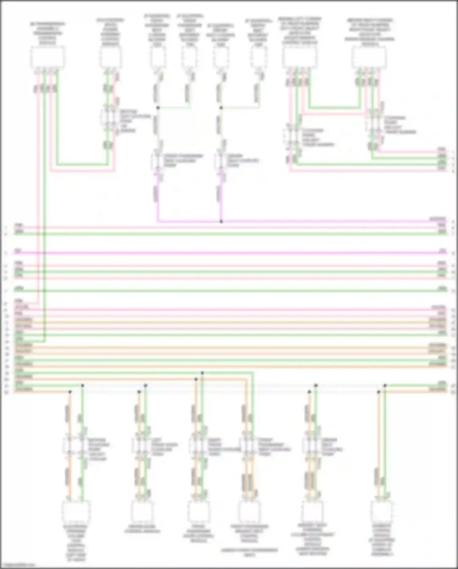 Q8 Audi I (2018-2023): Computer data lines circuit (3 of 7)