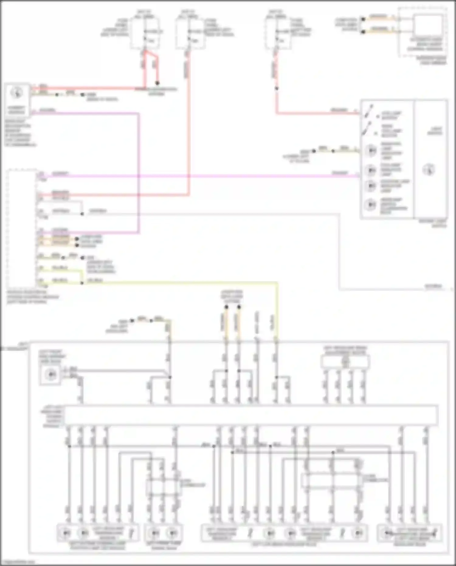 Q8 Audi I (2018-2023): Headlights circuit, w/o matrix beam (1 of 2)