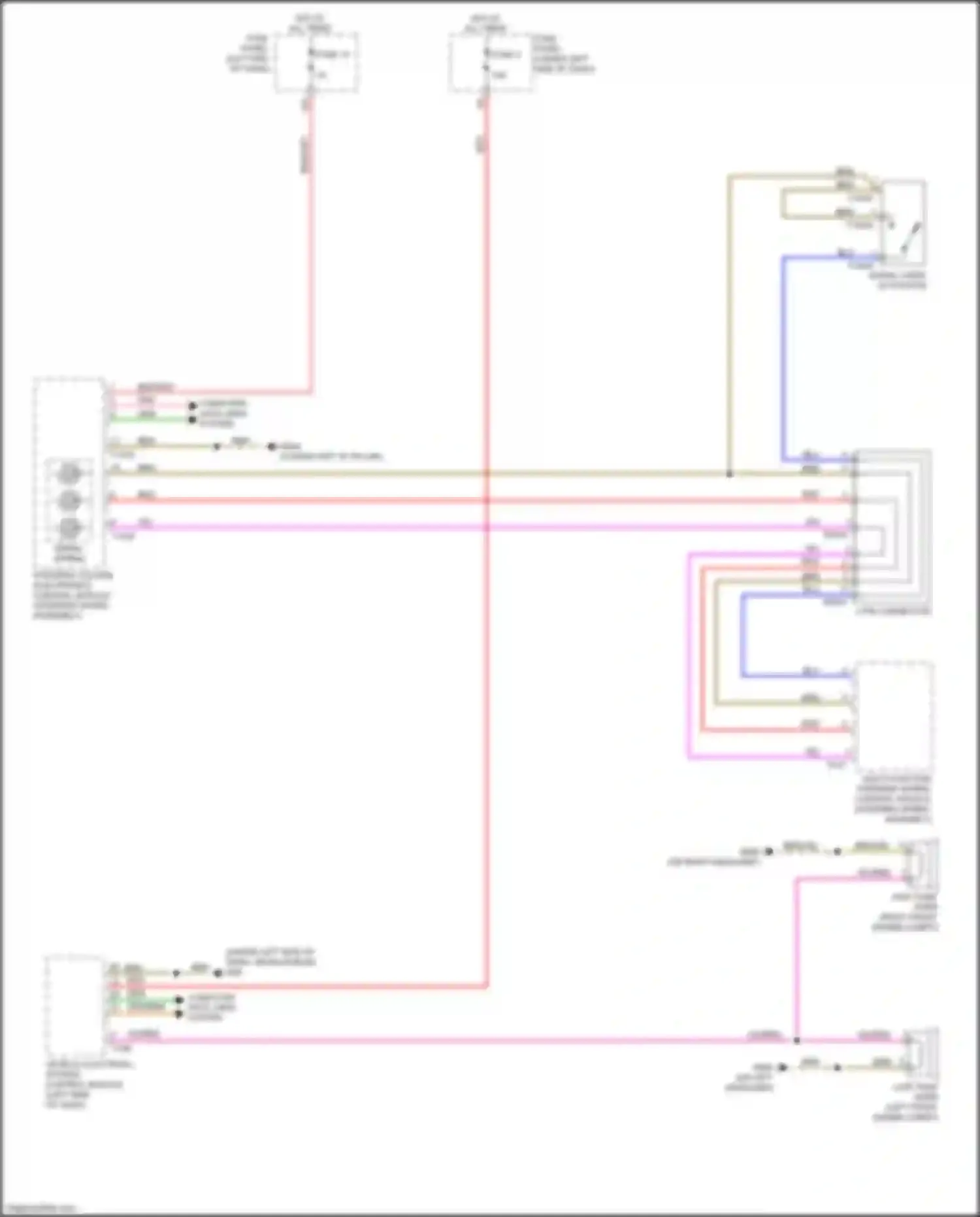 Q8 Audi I (2018-2023): Horn circuit