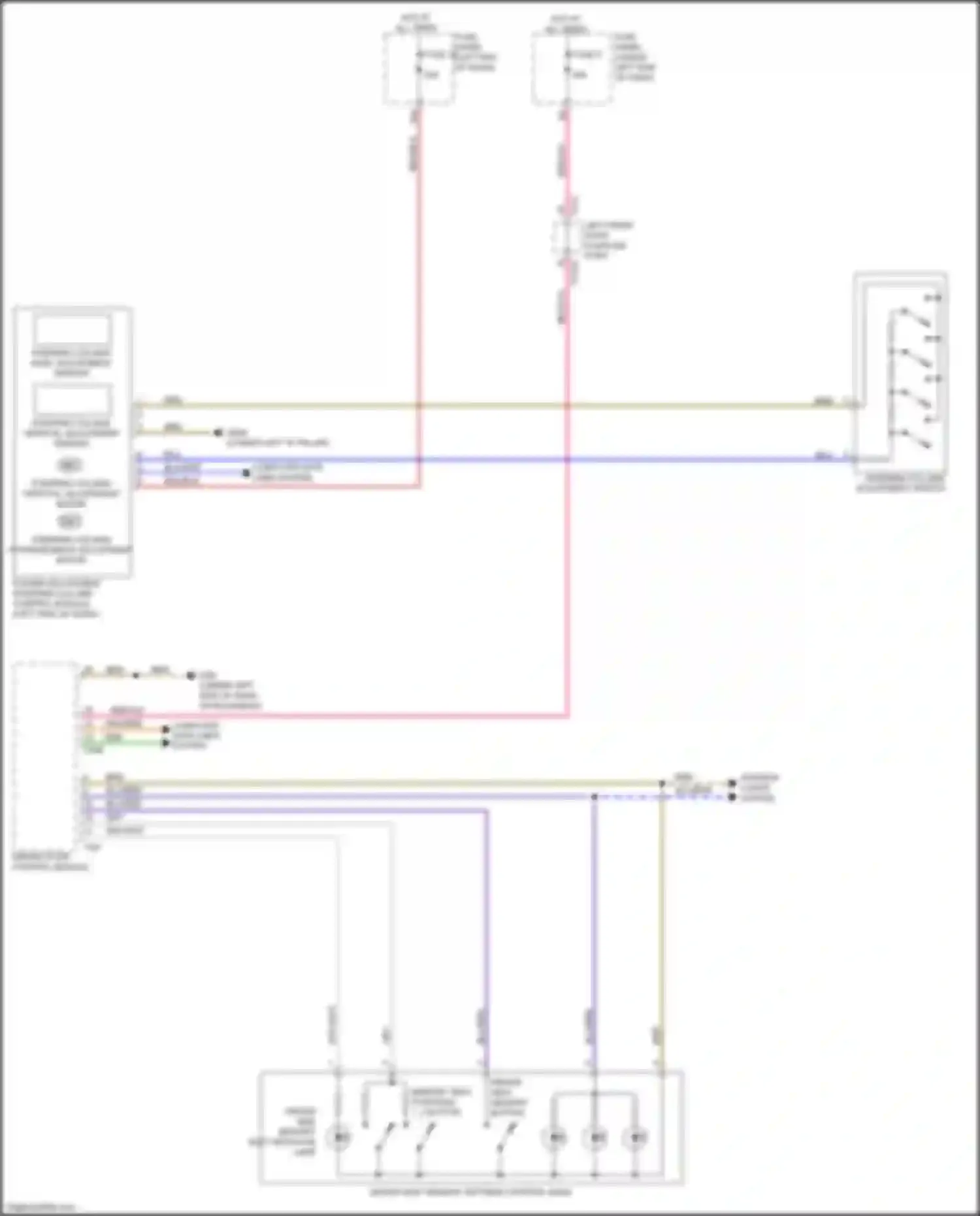 Q8 Audi I (2018-2023): Steering column memory circuit