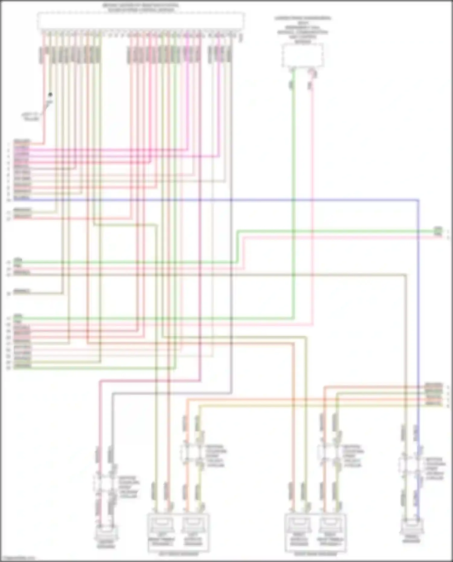 Q8 Audi I (2018-2023): Navigation circuit, w/ amplifier & high end sound (2 of 6)