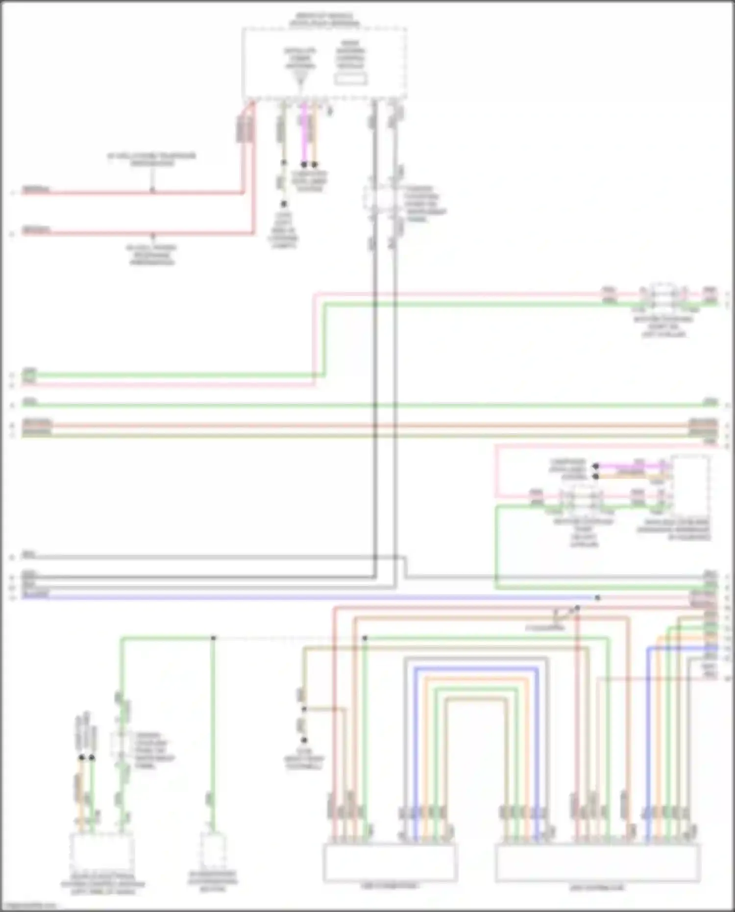 Q8 Audi I (2018-2023): Navigation circuit, w/ amplifier & high end sound (5 of 6)