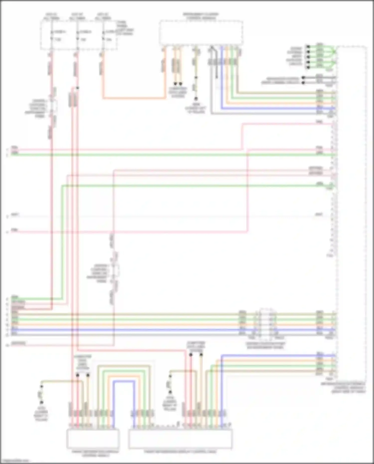 Q8 Audi I (2018-2023): Navigation circuit, w/o amplifier (4 of 4)