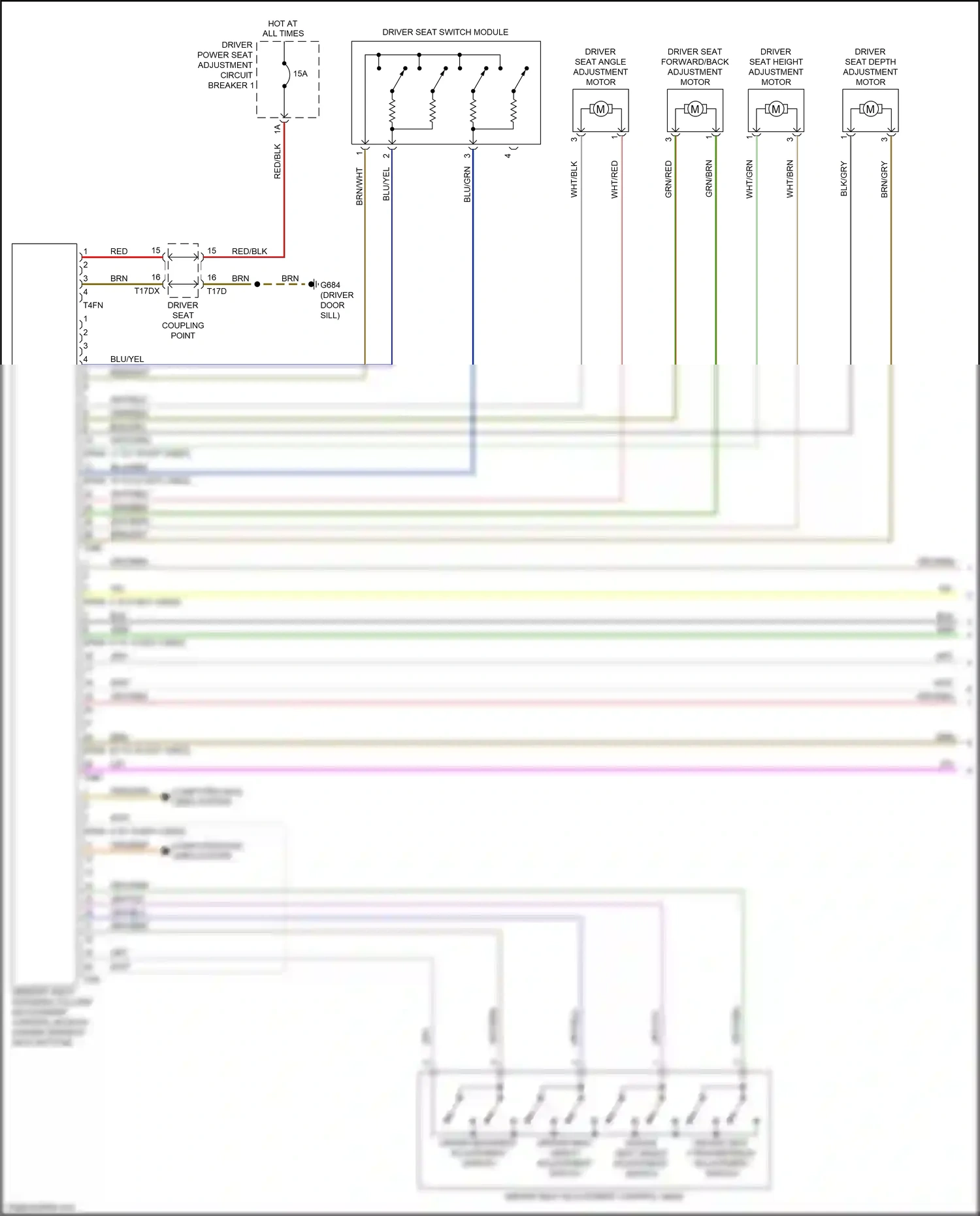Audi Q8 I (2018-2023) computer data lines system wiring diagram  (11 of 126)