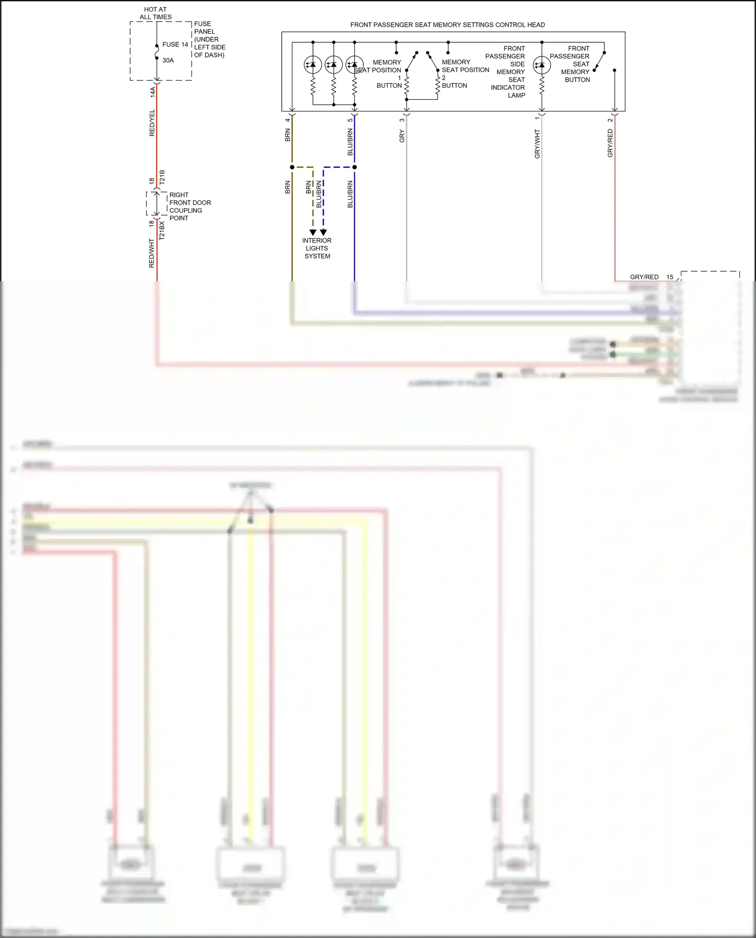 Audi Q8 I (2018-2023) computer data lines system wiring diagram  (7 of 126)