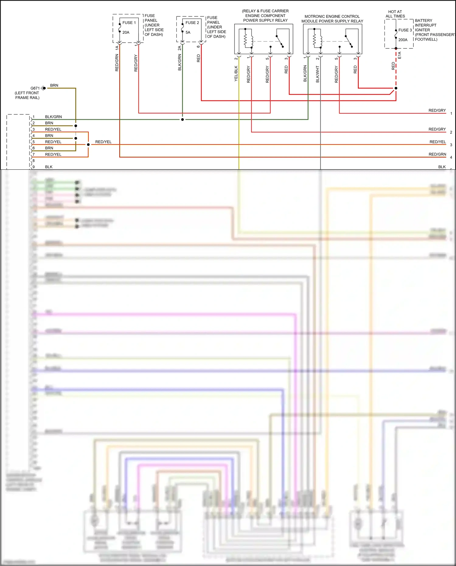 Audi Q8 I (2018-2023) fuse panel e wiring diagram  (37 of 37)