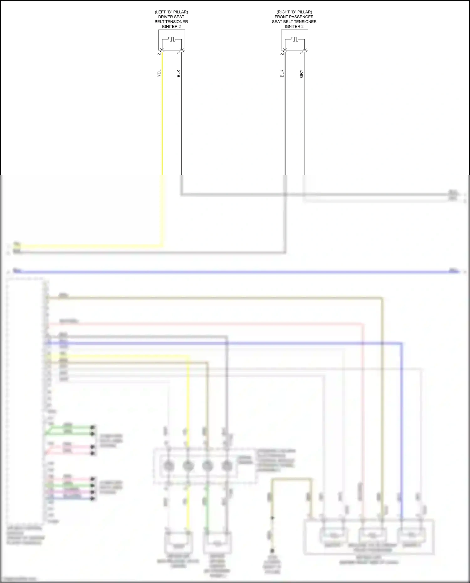 Audi Q8 I (2018-2023) steering column electronics control module wiring diagram  (10 of 12)