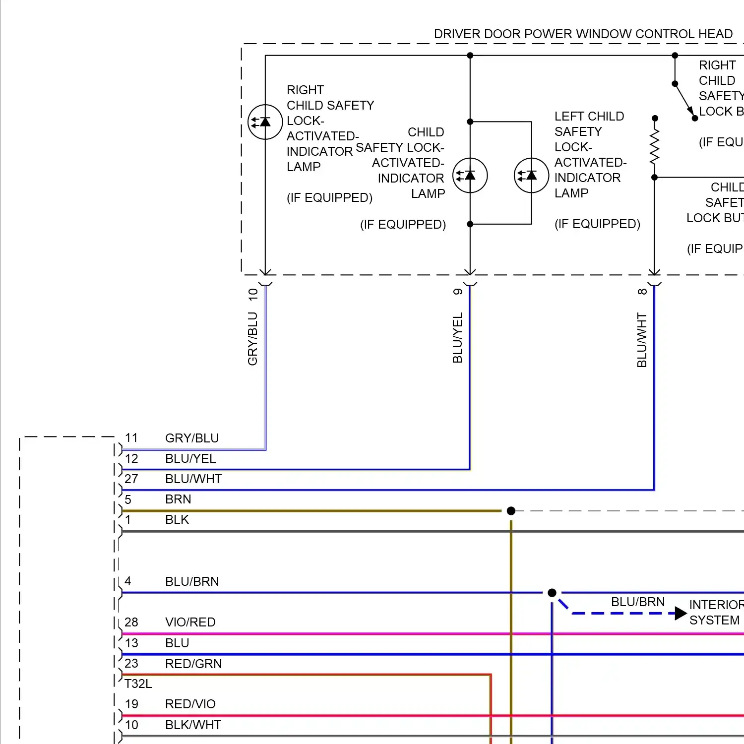 demo - Power door locks circuit (1 of 6) Power door locks circuit (1 of 6)