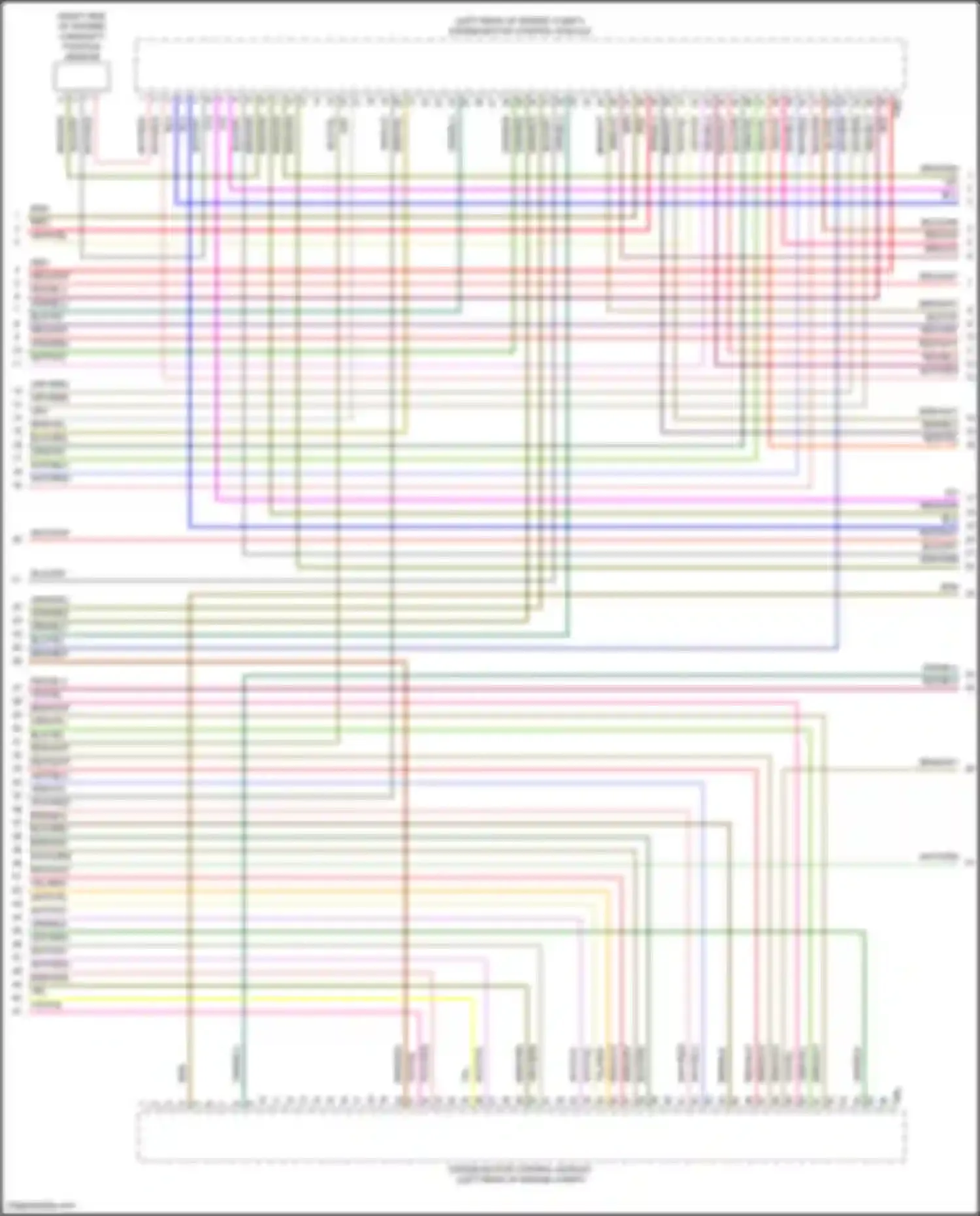 Wiring diagram red for Audi RS Q8 I (2019-2024) (104 of 104)