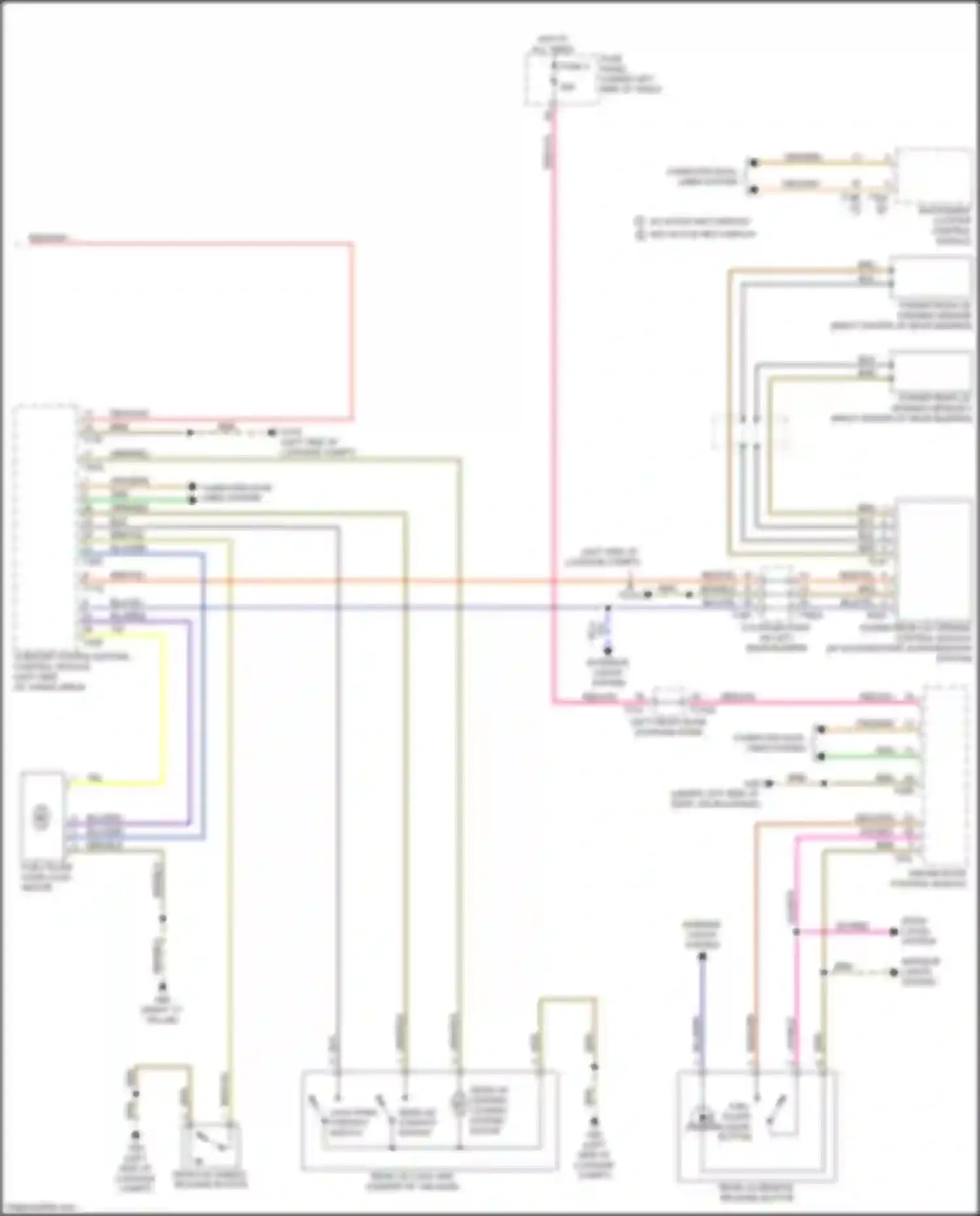 Wiring diagram red/vio for Audi RS Q8 I (2019-2024) (40 of 55)