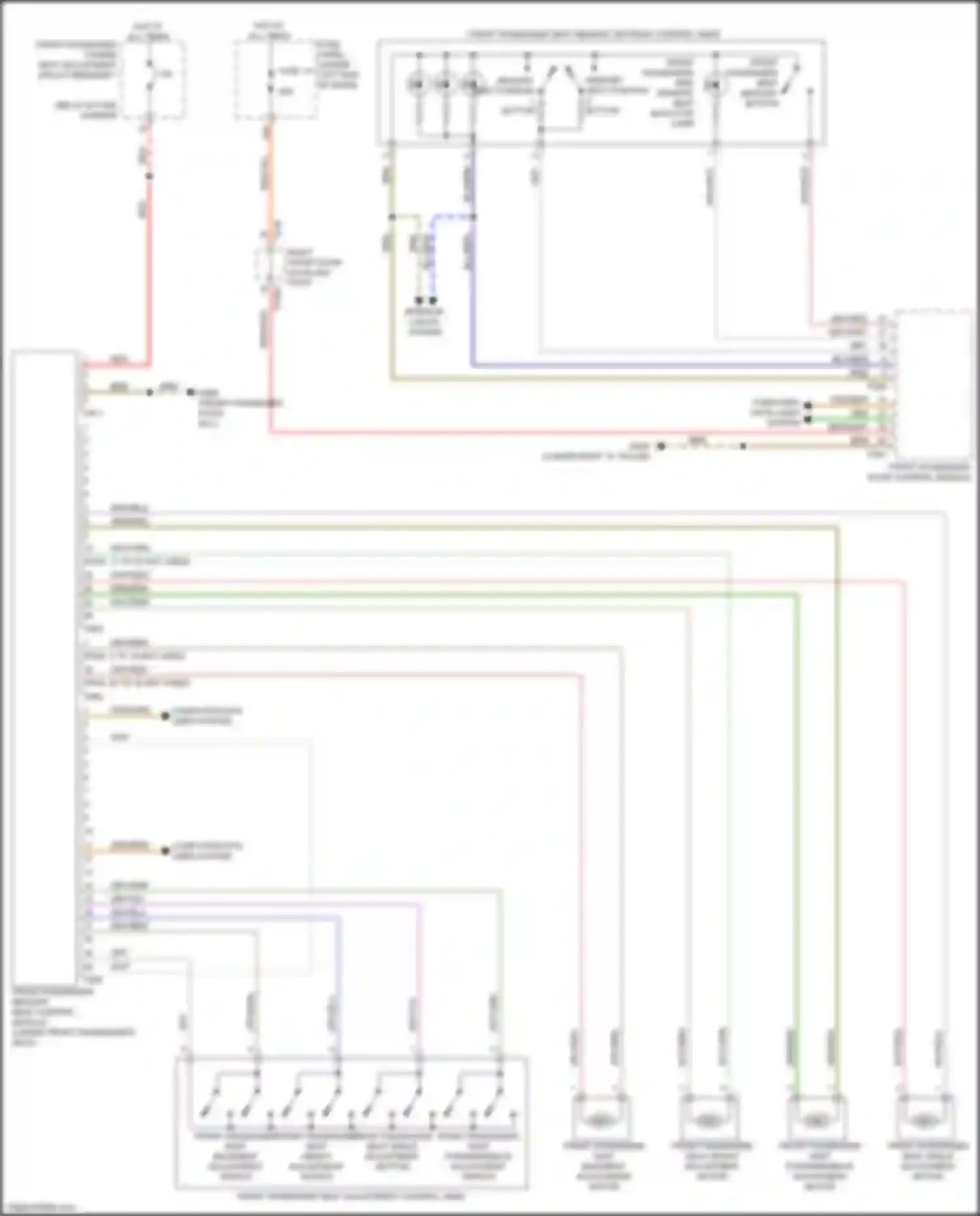 Wiring diagram wht for Audi RS Q8 I (2019-2024) (24 of 67)
