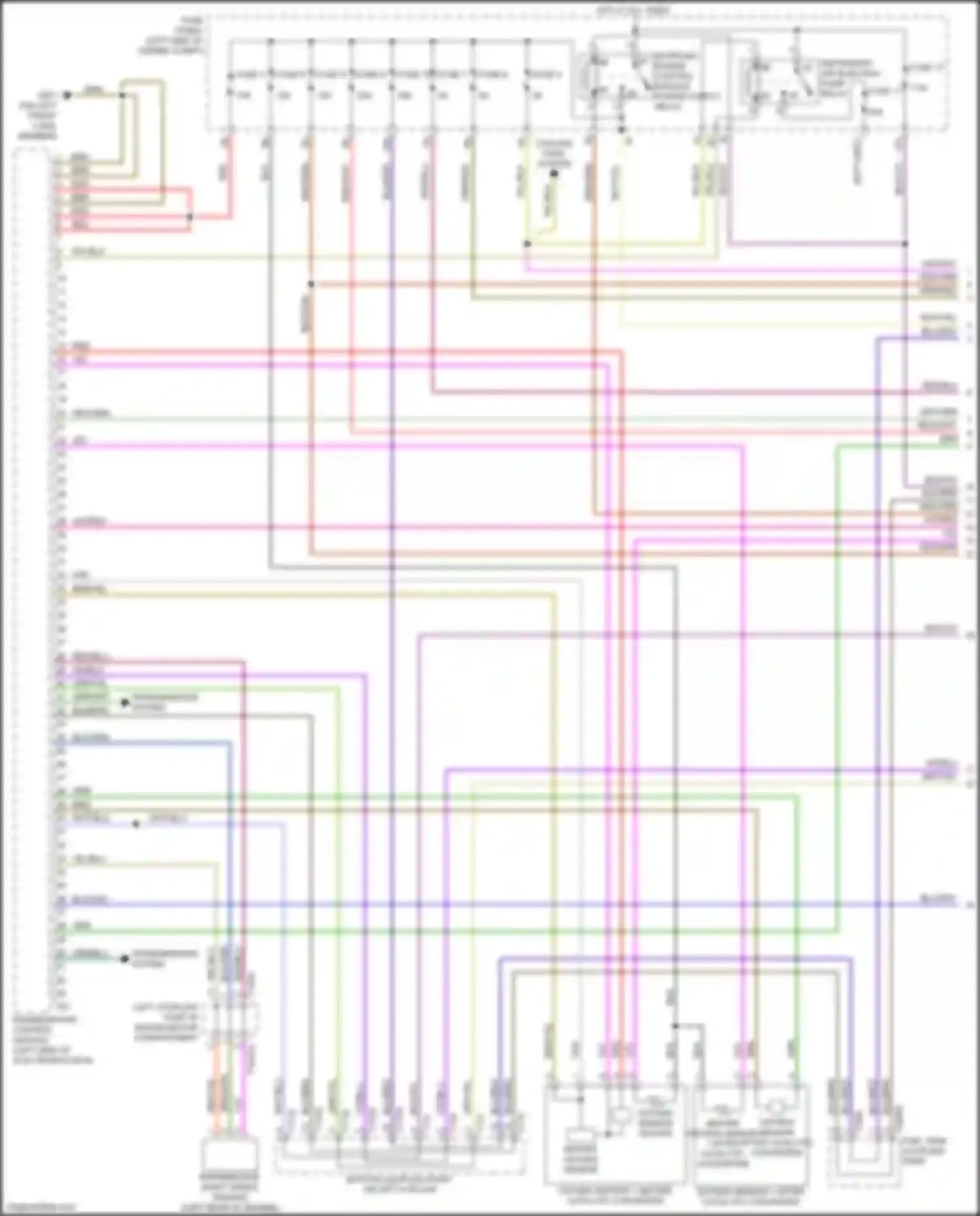 RS3 Audi 8V facelift (2017-2021): Wiring diagram engine performance 2.5l turbo (1 of 8)