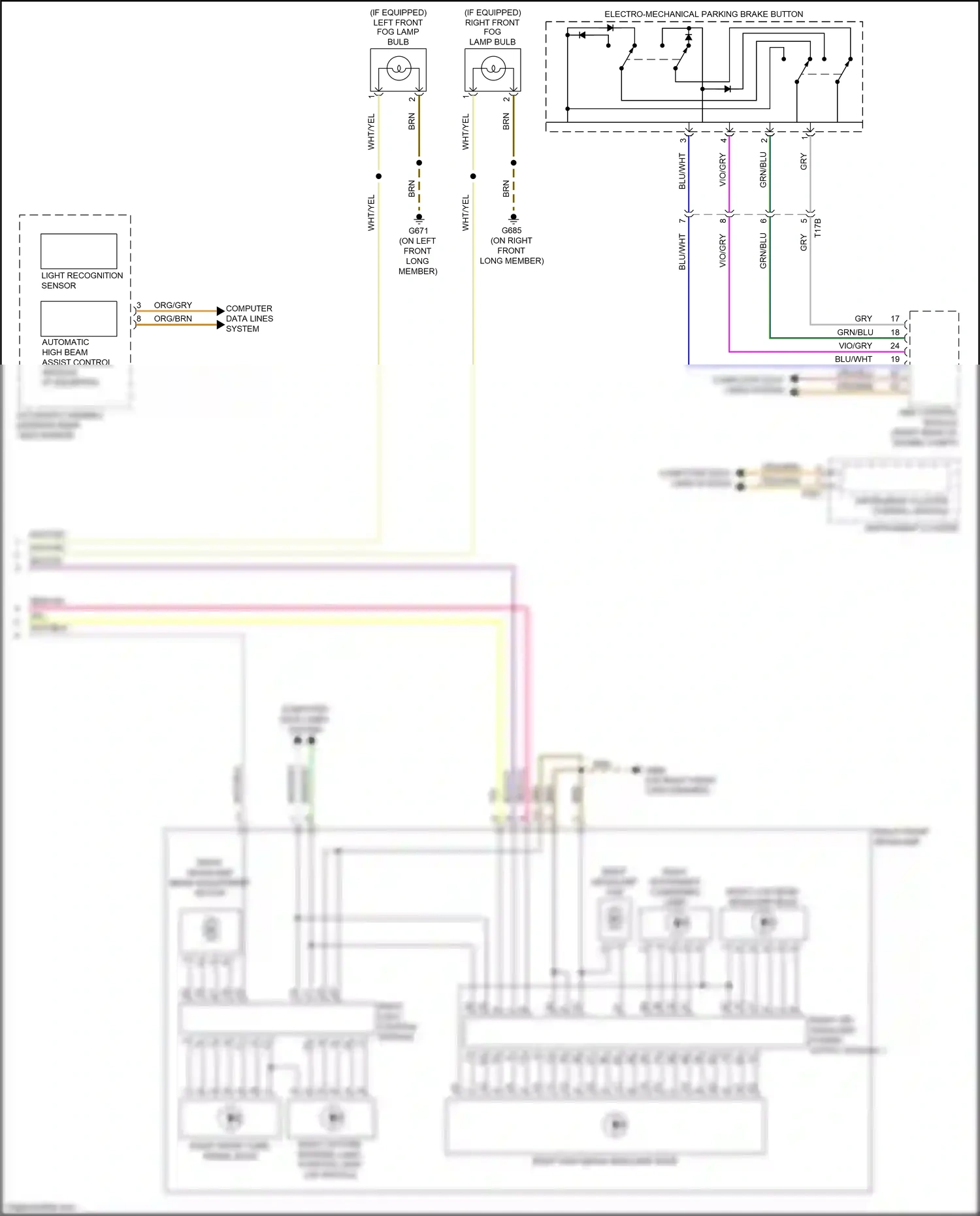 Audi RS3 8V facelift (2017-2021) light recognition sensor wiring diagram  (7 of 8)