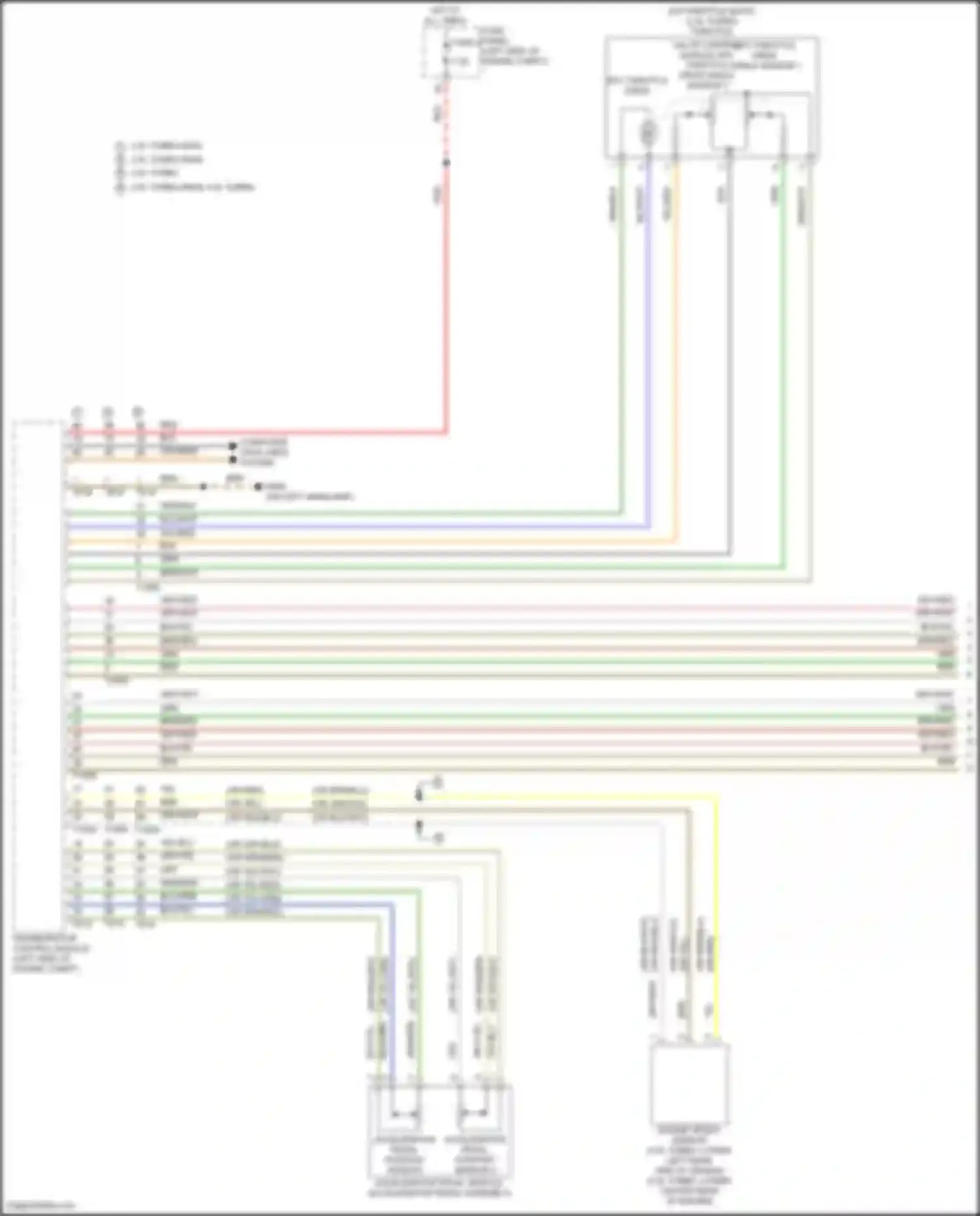 RS3 Audi 8Y (2021-2024): Cruise control circuit (1 of 2)