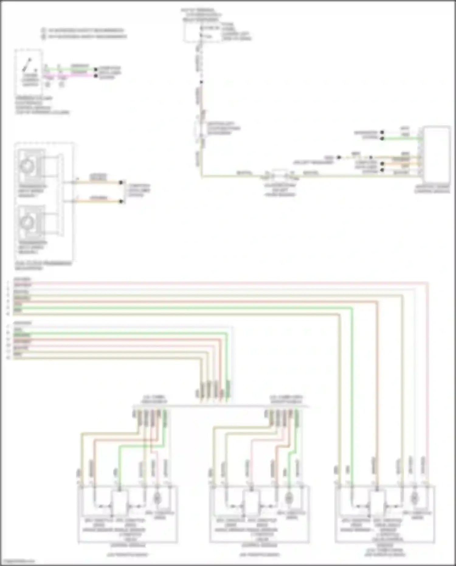 RS3 Audi 8Y (2021-2024): Cruise control circuit (2 of 2)