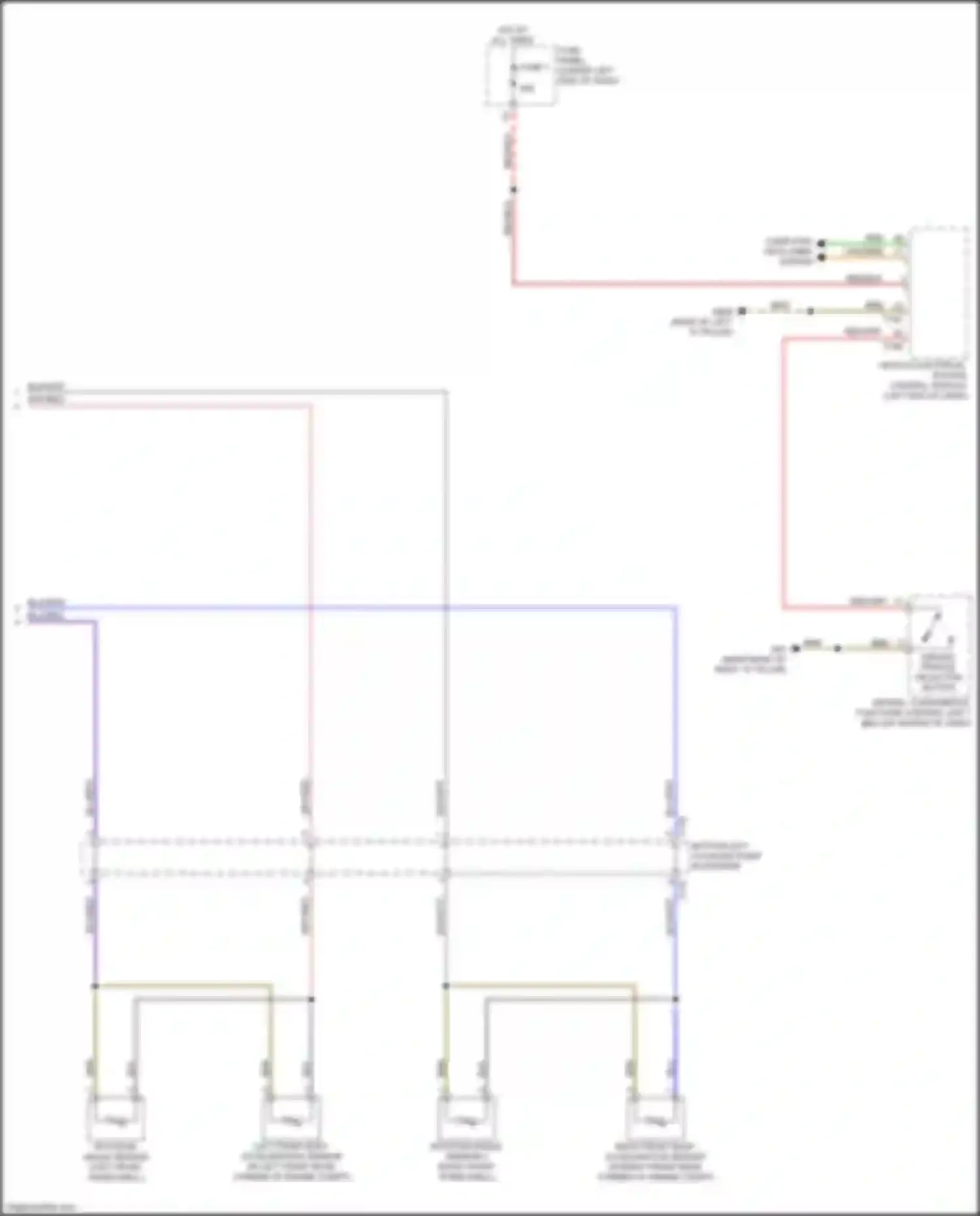 RS3 Audi 8Y (2021-2024): Electronic suspension circuit (2 of 2)