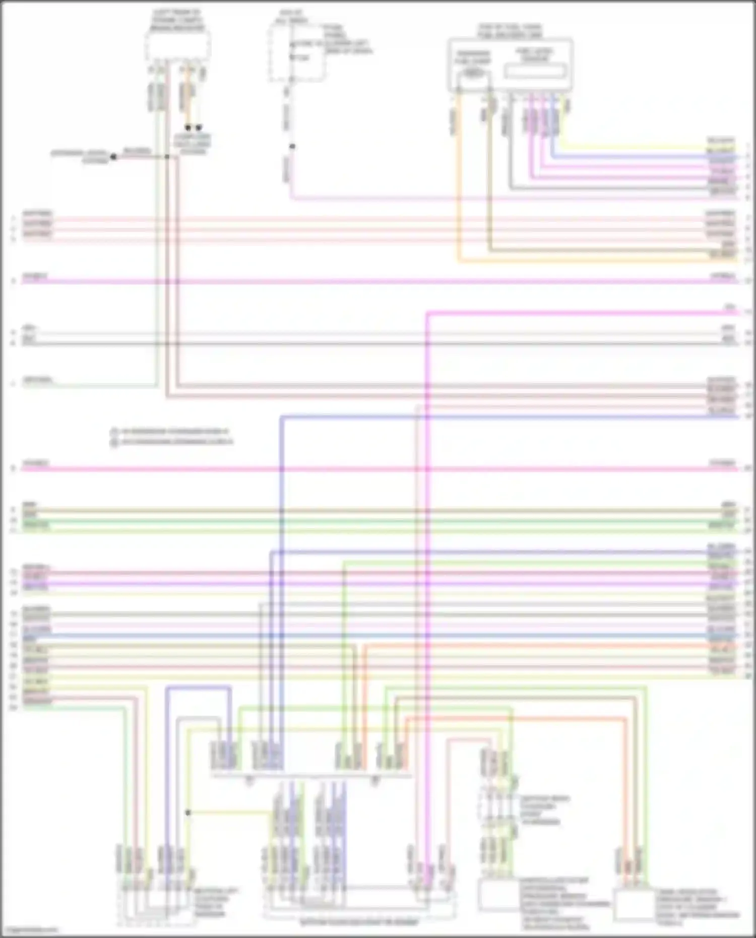 RS3 Audi 8Y (2021-2024): Wiring diagram engine performance 2.5l turbo (2 of 11)