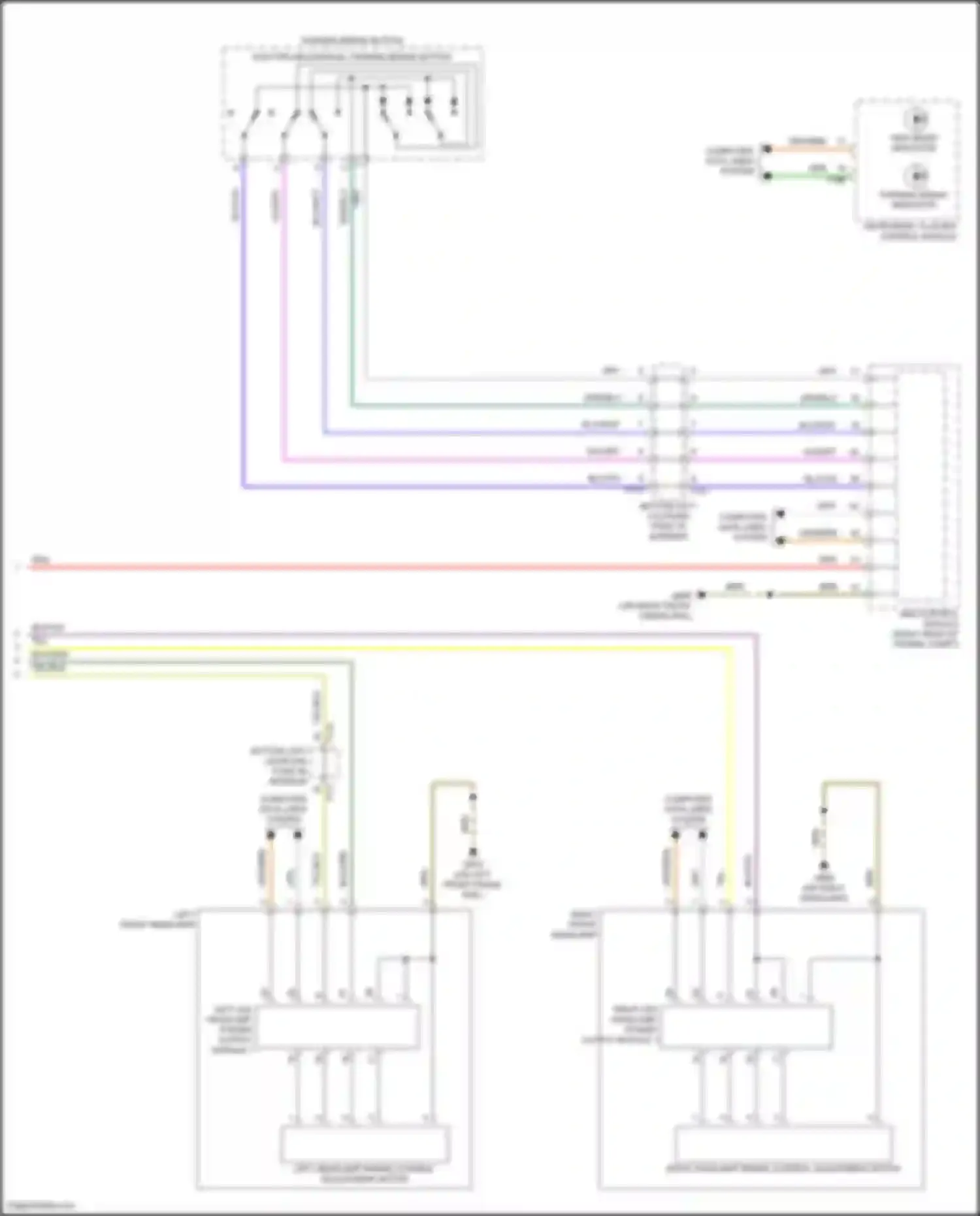 RS3 Audi 8Y (2021-2024): Headlights circuit, w/ lens (2 of 2)