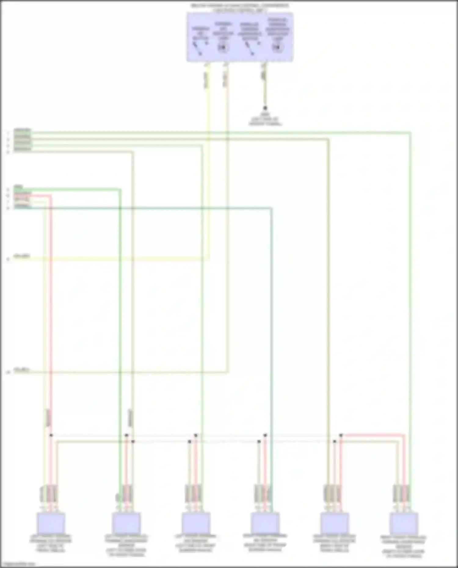 RS3 Audi 8Y (2021-2024): Parking assistant circuit (2 of 2)