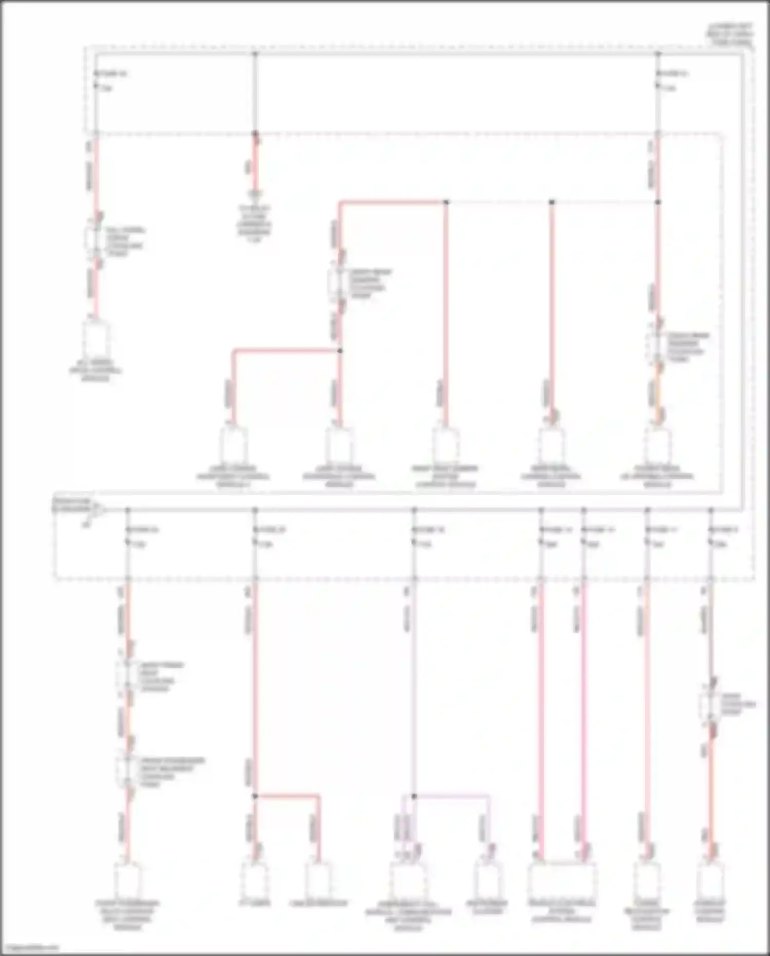 RS3 Audi 8Y (2021-2024): Power distribution circuit (4 of 7)