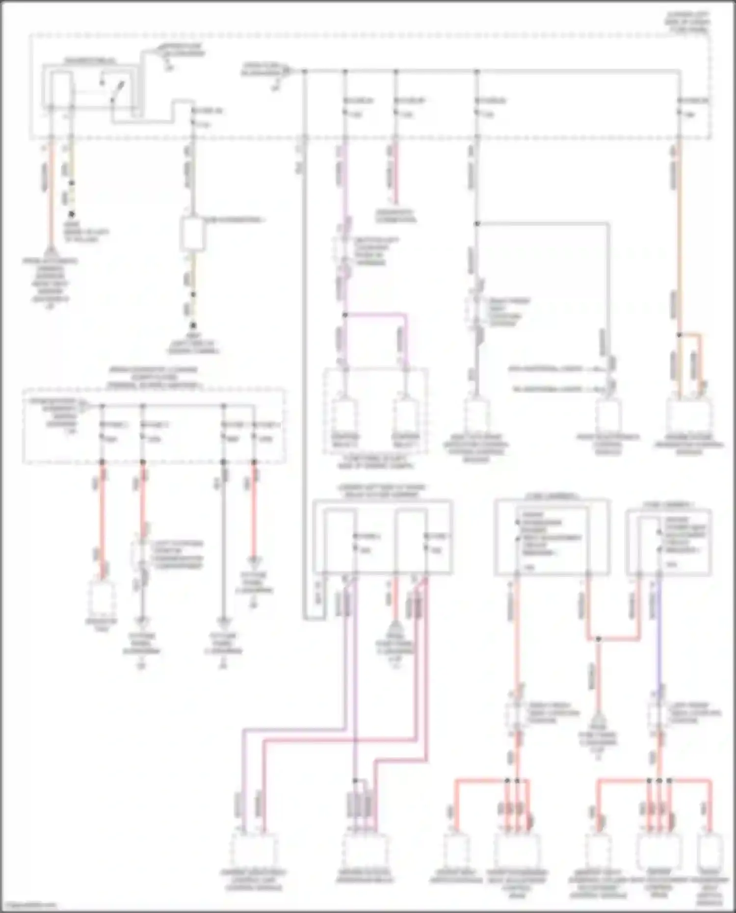 RS3 Audi 8Y (2021-2024): Power distribution circuit (7 of 7)