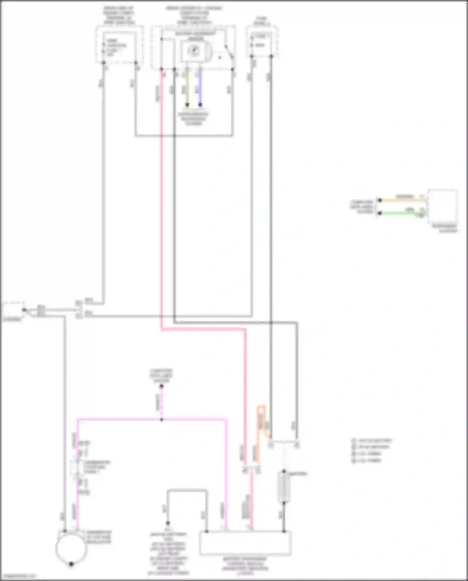 RS3 Audi 8Y (2021-2024): Charging circuit