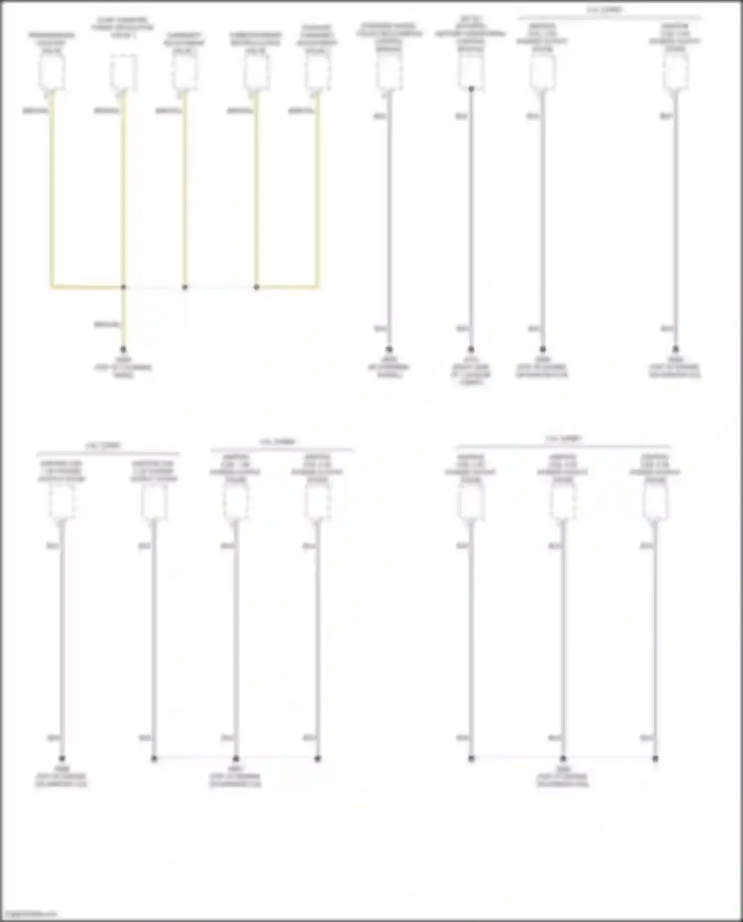 Wiring diagram battery monitoring control module for Audi RS3 8Y (2021-2024) (4 of 6)