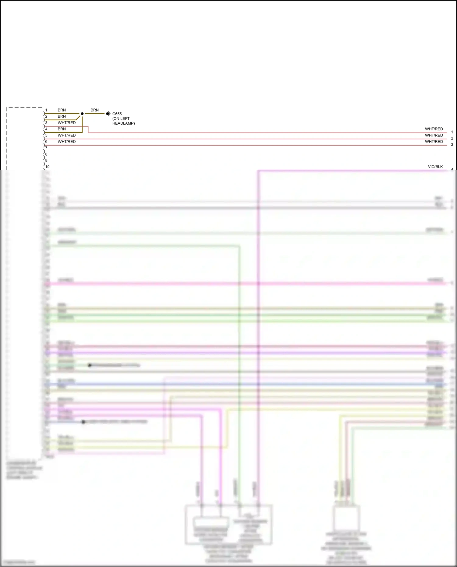 Audi RS3 8Y (2021-2024) computer data lines system wiring diagram  (85 of 89)