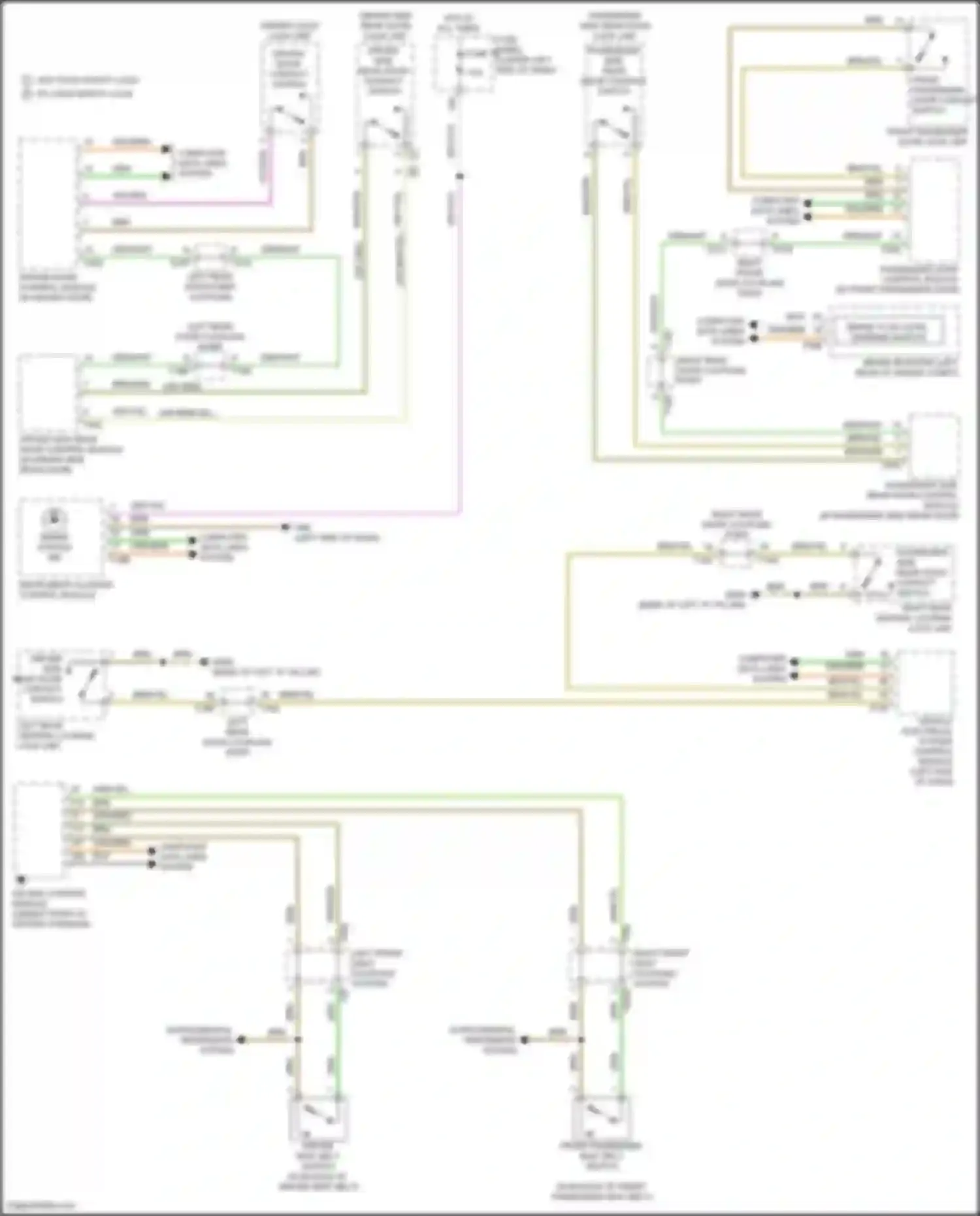 Wiring diagram grn/yel for Audi RS3 8Y (2021-2024) (3 of 27)