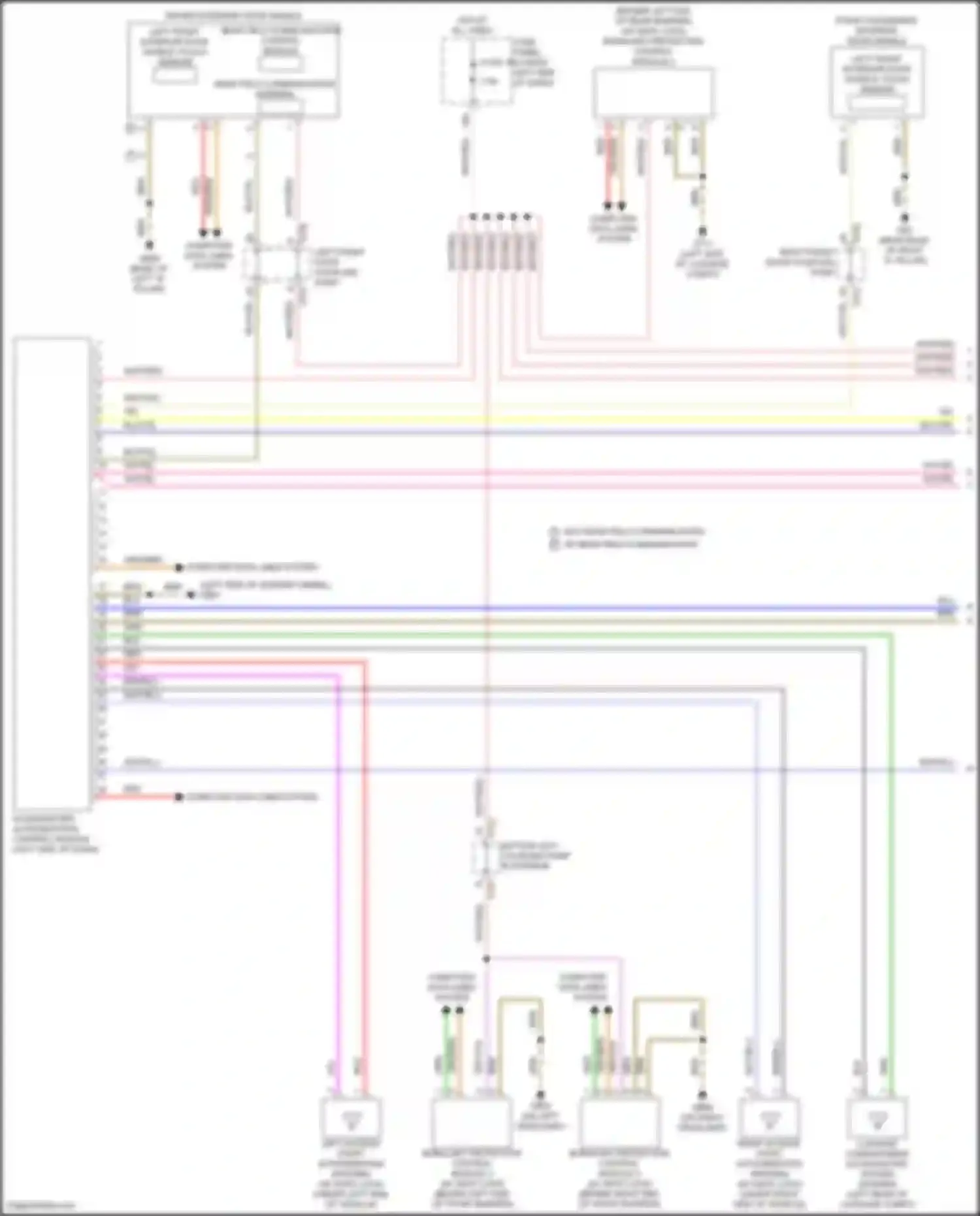 Wiring diagram near field communication control module for Audi RS3 8Y (2021-2024) (1 of 1)