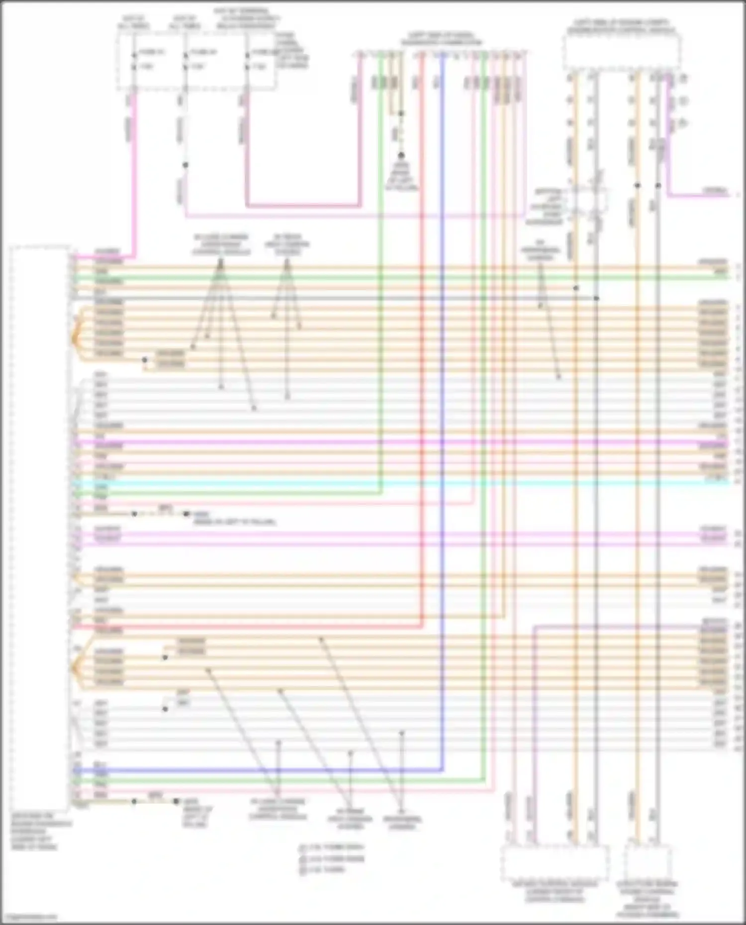 Wiring diagram pnk for Audi RS3 8Y (2021-2024) (2 of 13)