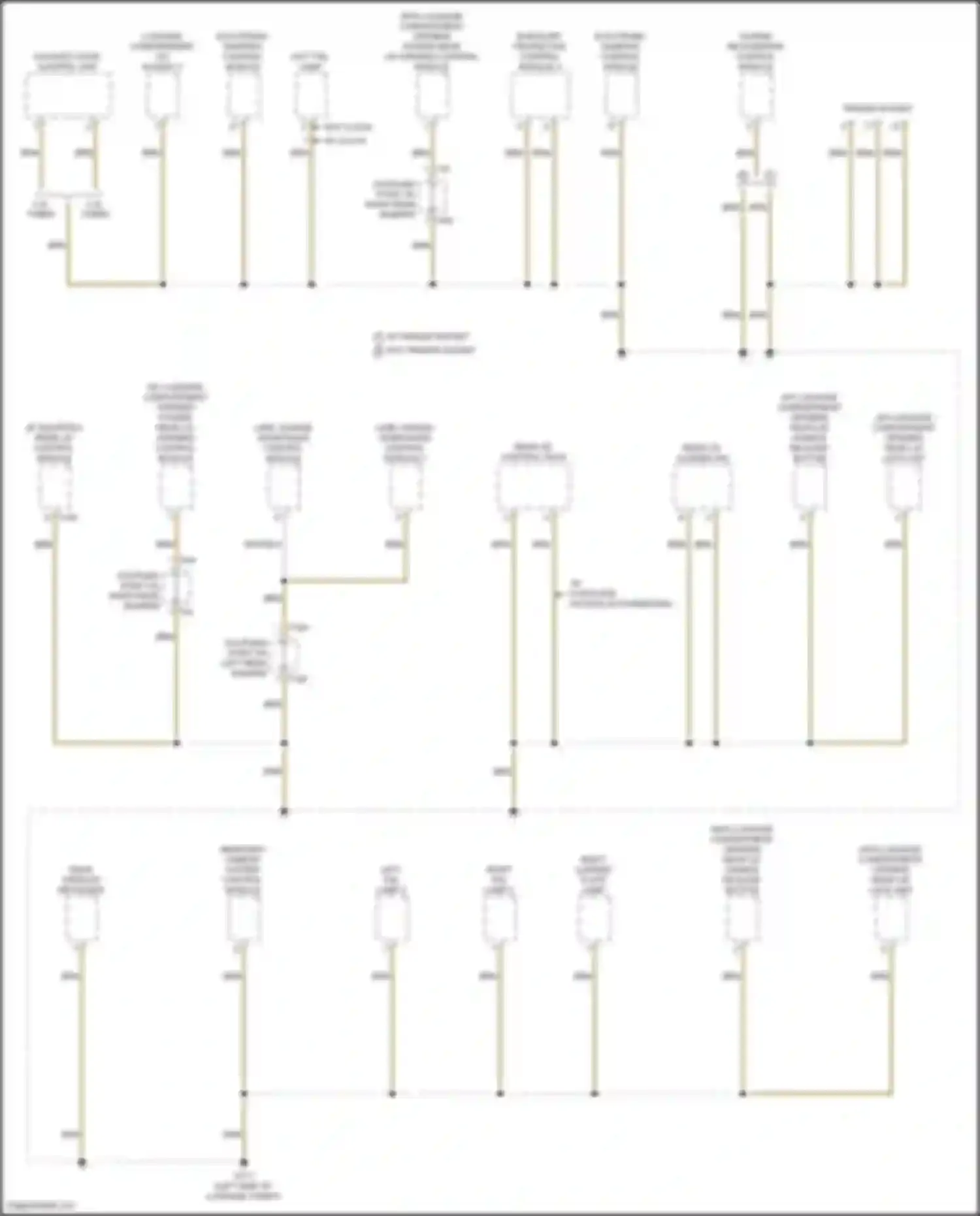 Wiring diagram rear lid lock unit for Audi RS3 8Y (2021-2024) (1 of 1)