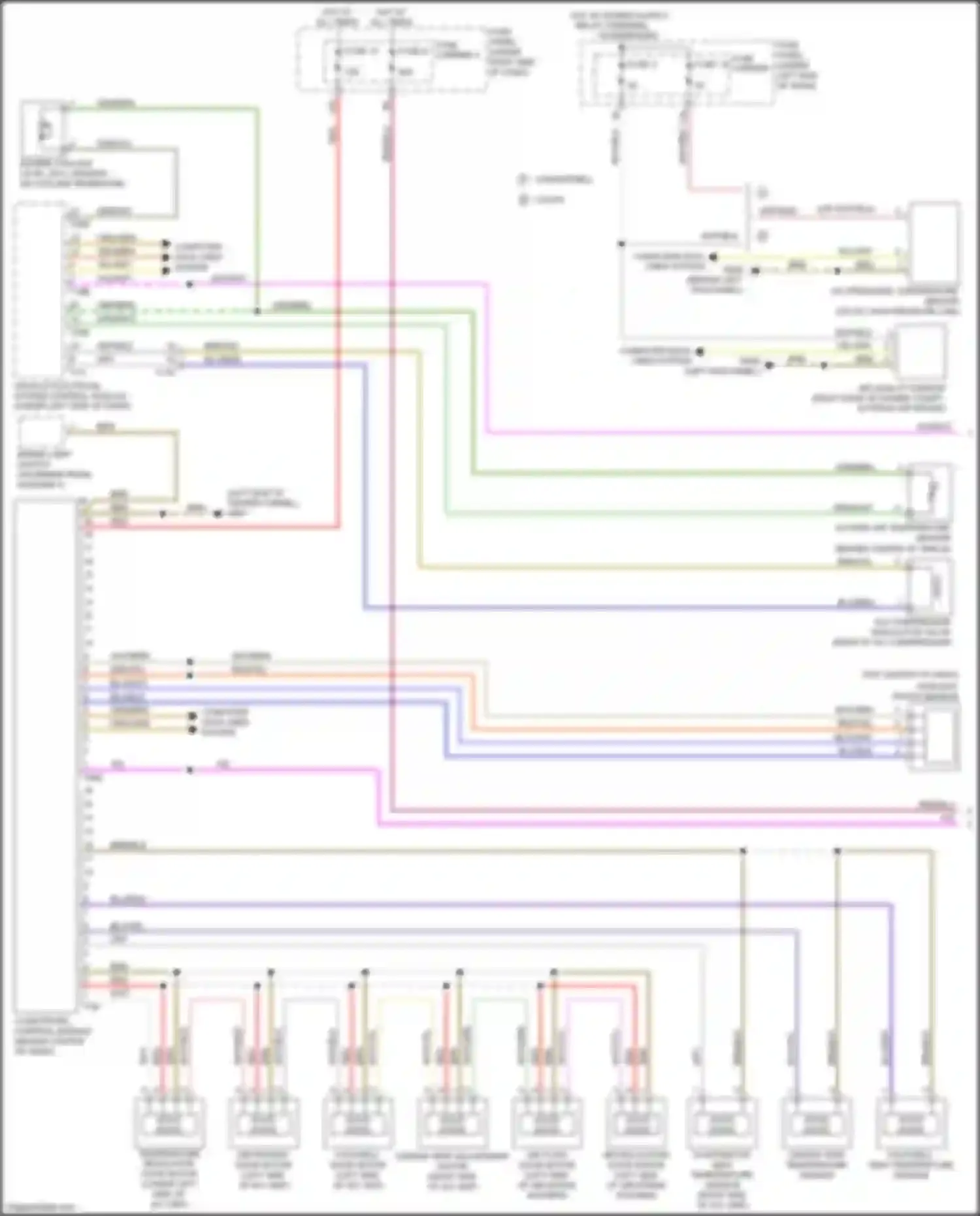 RS5 Audi 8T facelift (2012-2016): Automatic a/c circuit, basic (1 of 2)