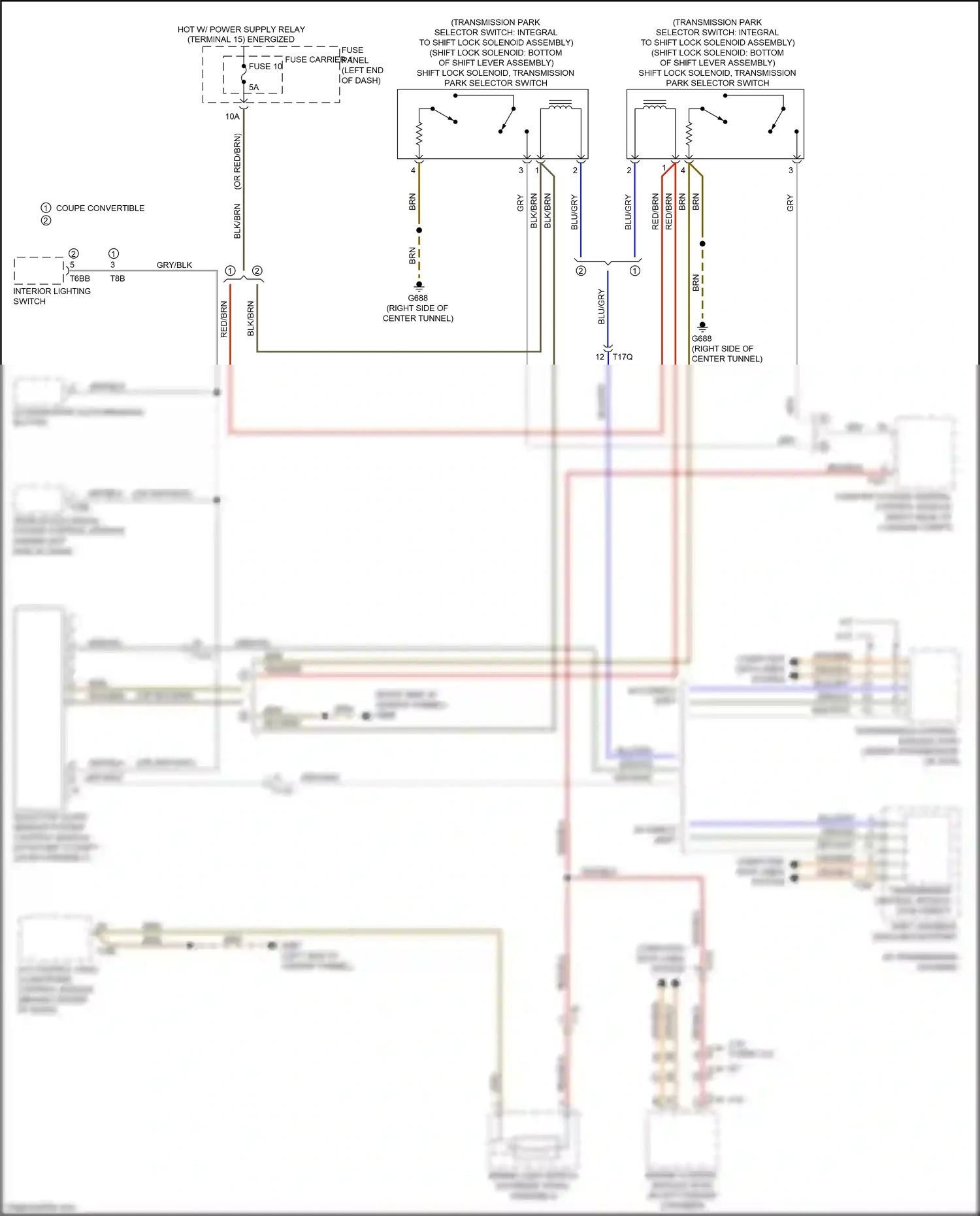 Wiring diagram 4.2l for Audi RS5 8T facelift (2012-2016) (9 of 11)
