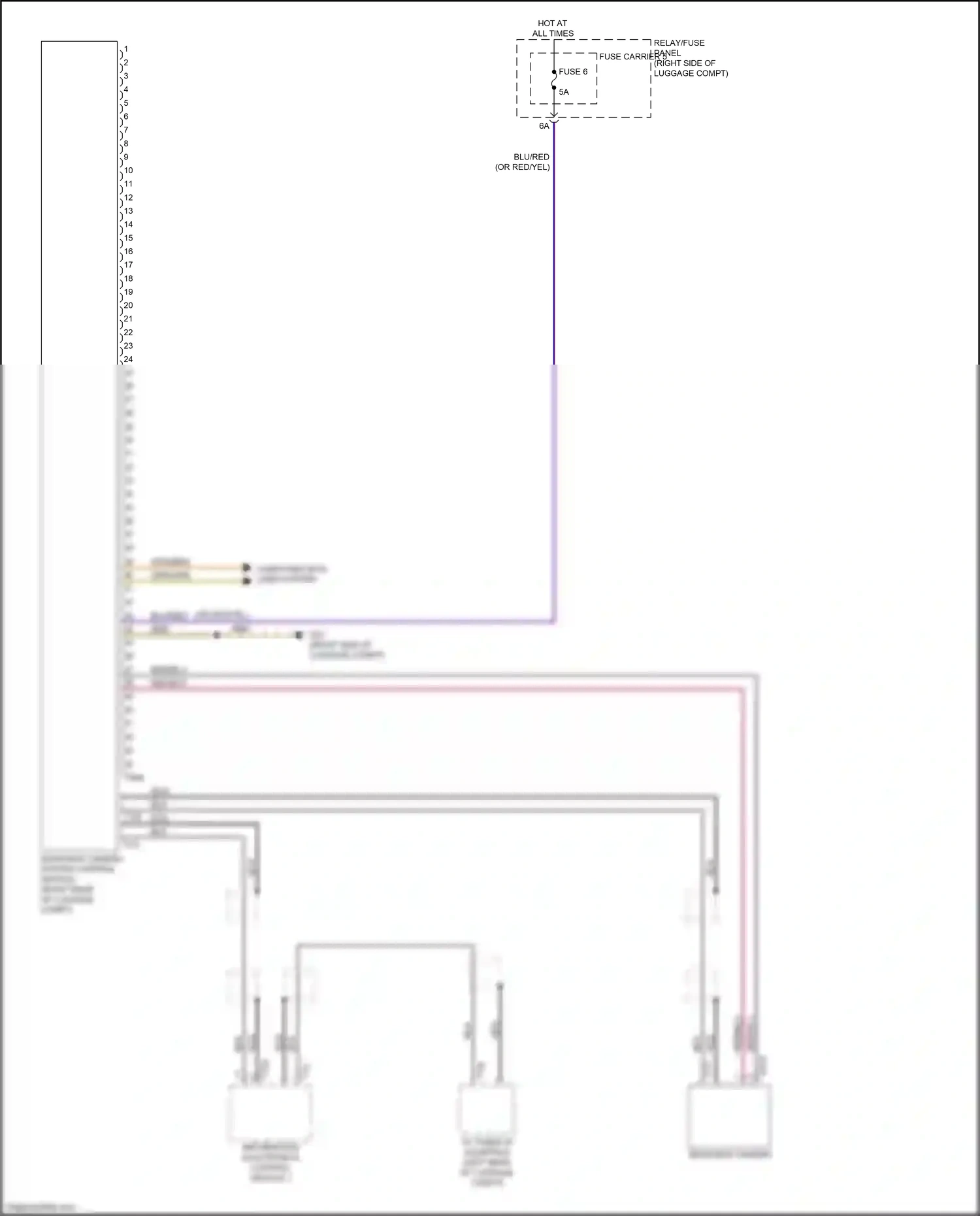 Wiring diagram blk for Audi RS5 8T facelift (2012-2016) (40 of 108)