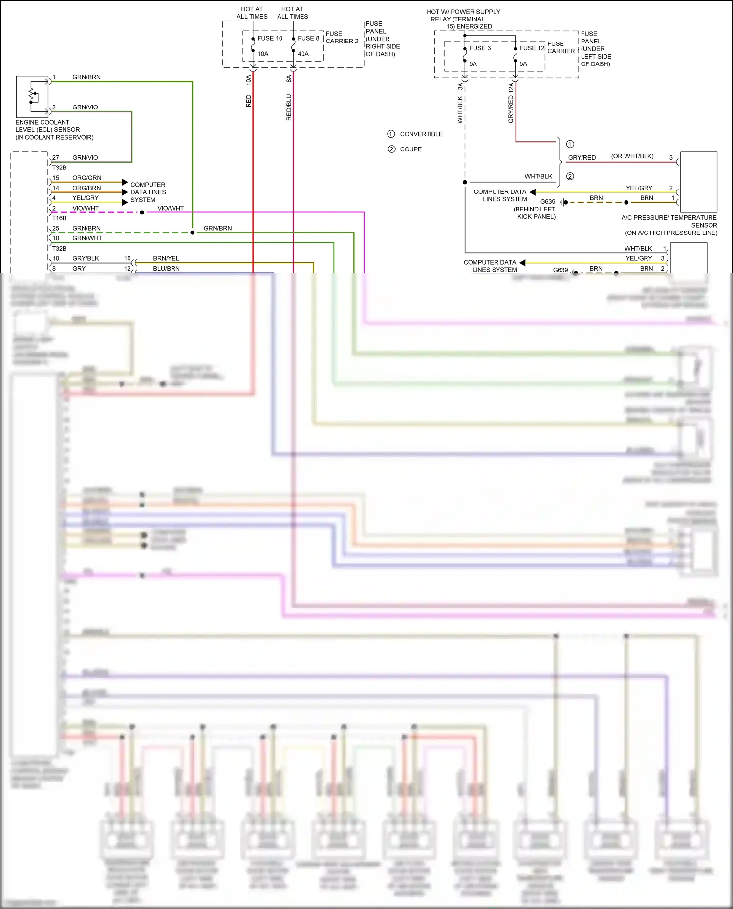 Wiring diagram blu/blk for Audi RS5 8T facelift (2012-2016) (11 of 19)