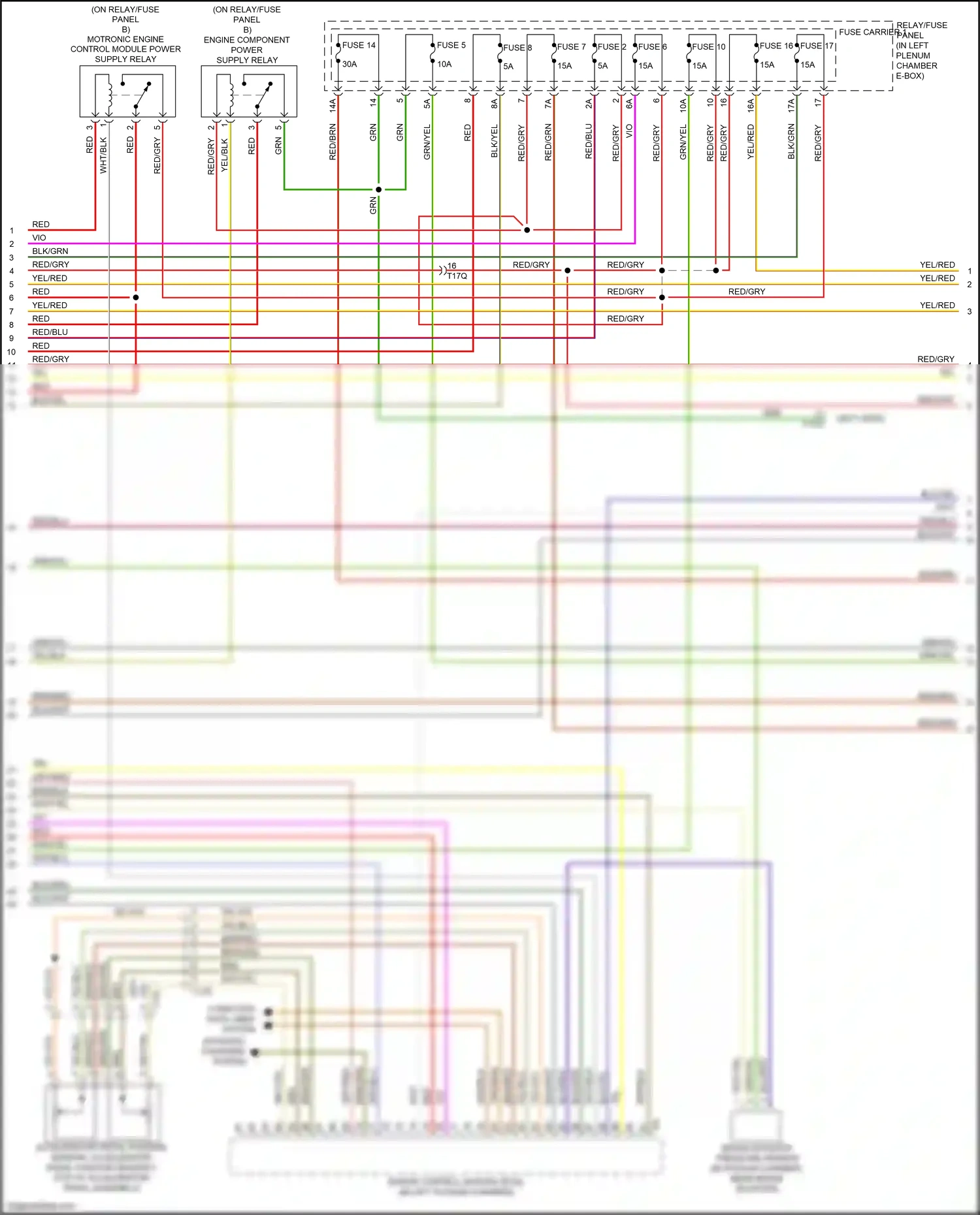 Wiring diagram brn/blk for Audi RS5 8T facelift (2012-2016) (35 of 39)