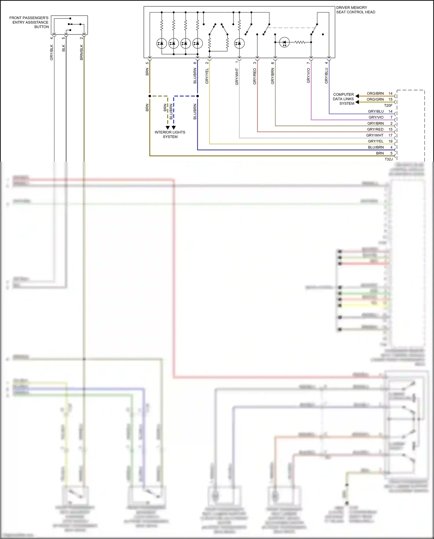 Wiring diagram grn for Audi RS5 8T facelift (2012-2016) (58 of 68)